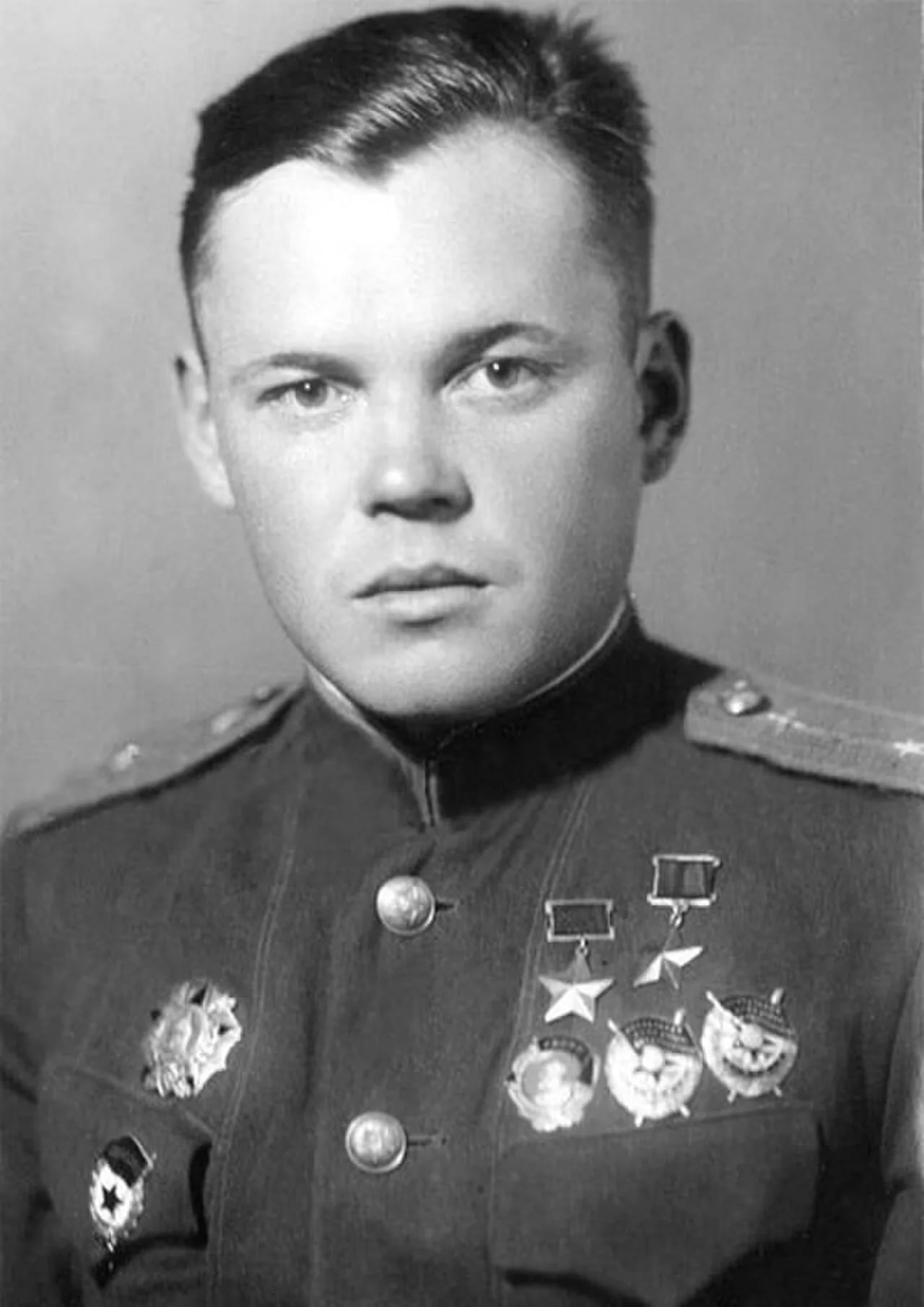 Porträt von Grigori Andrejewitsch Retschkalow (1920–1990) – Gedenkseite