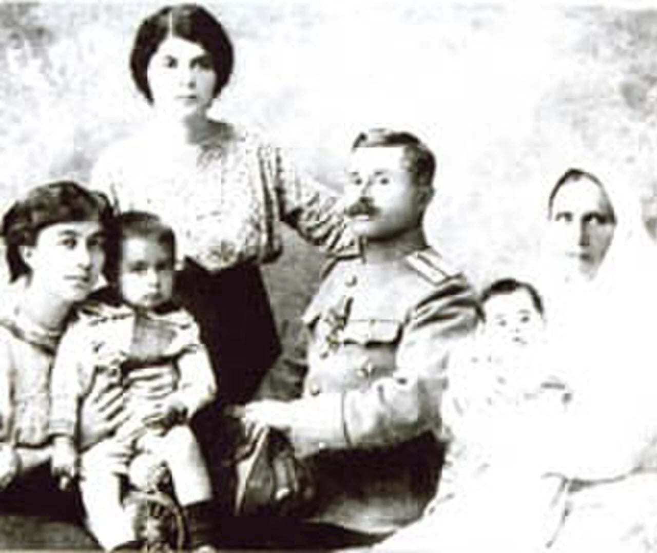 Porträt von Ibrahim bey Usubov (1872–1920) – Gedenkseite
