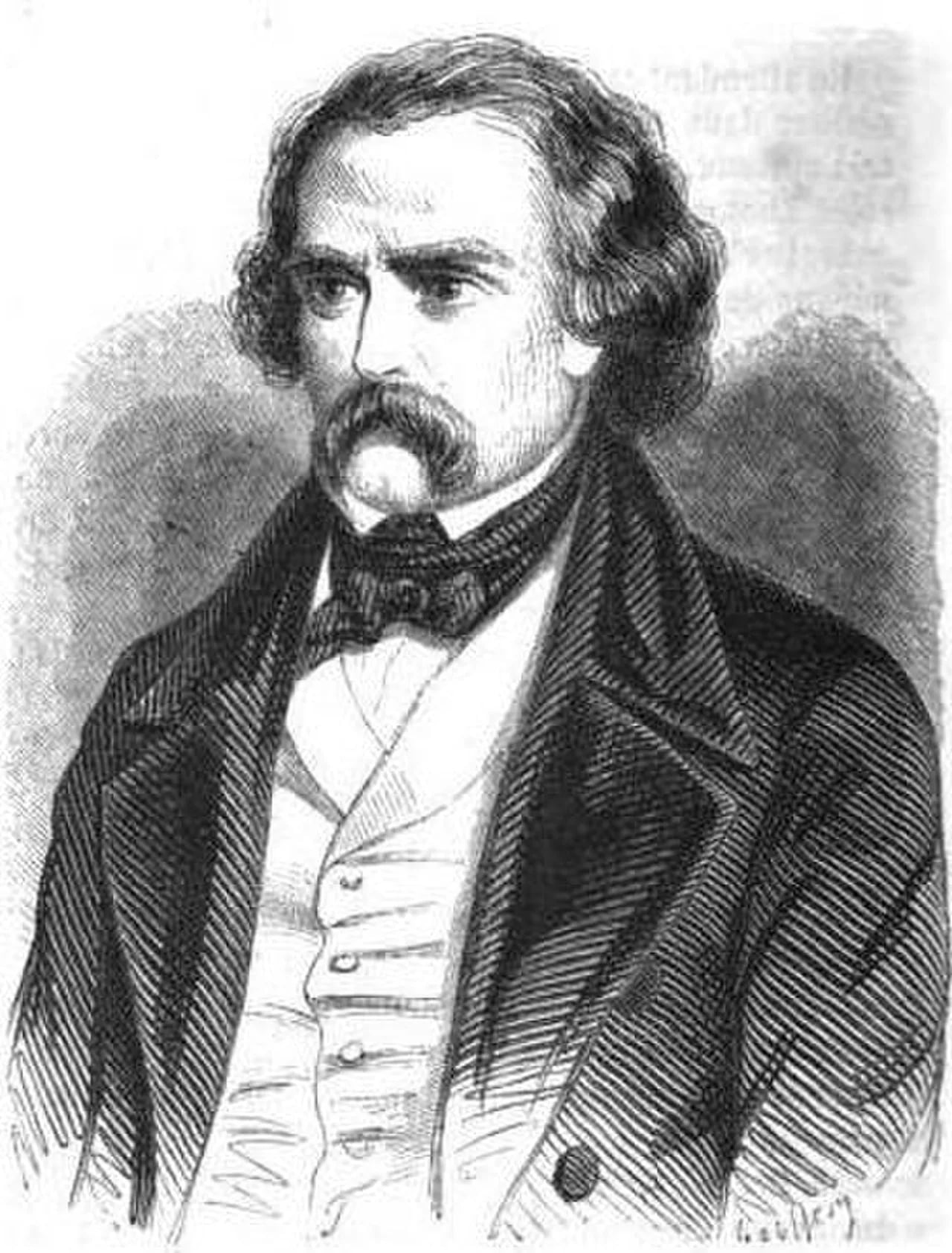 Porträt von Frédéric Soulié (1800–1847) – Gedenkseite