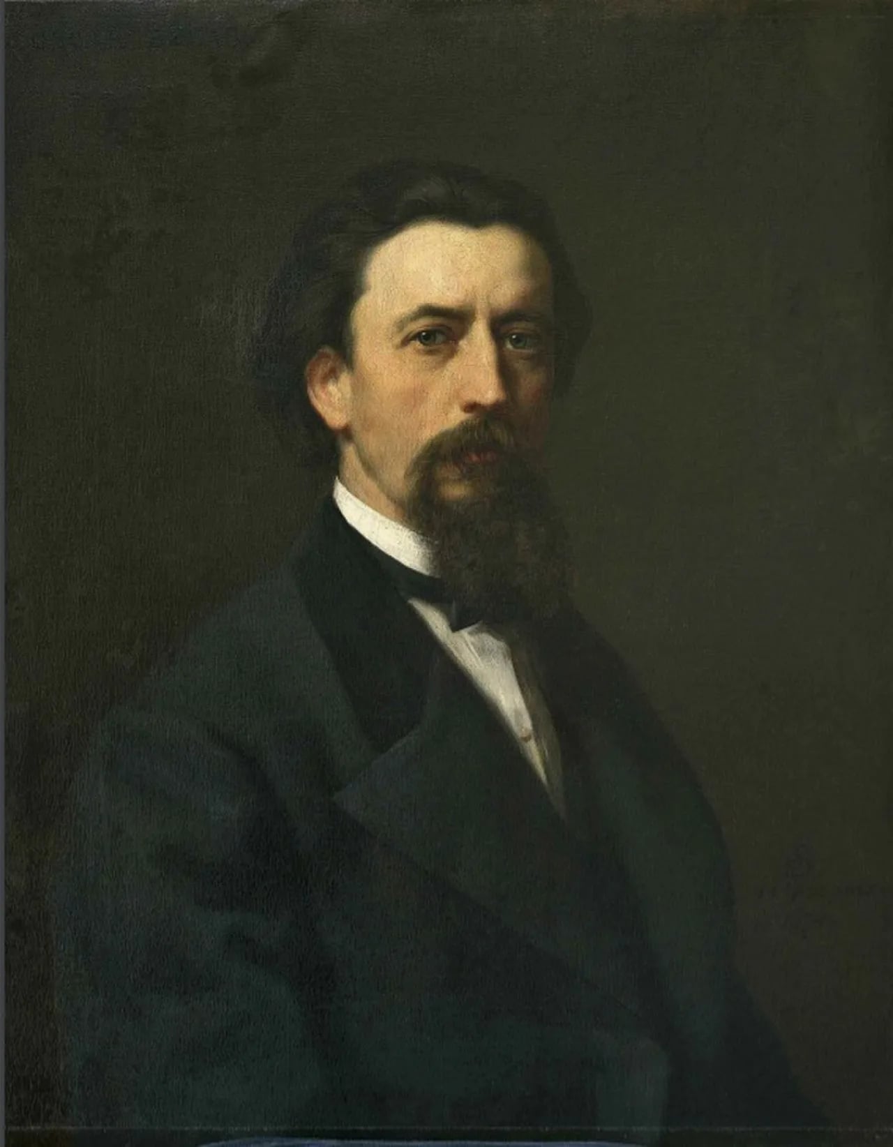 Portrait of Oscar Begas (1828–1883) – memorial page