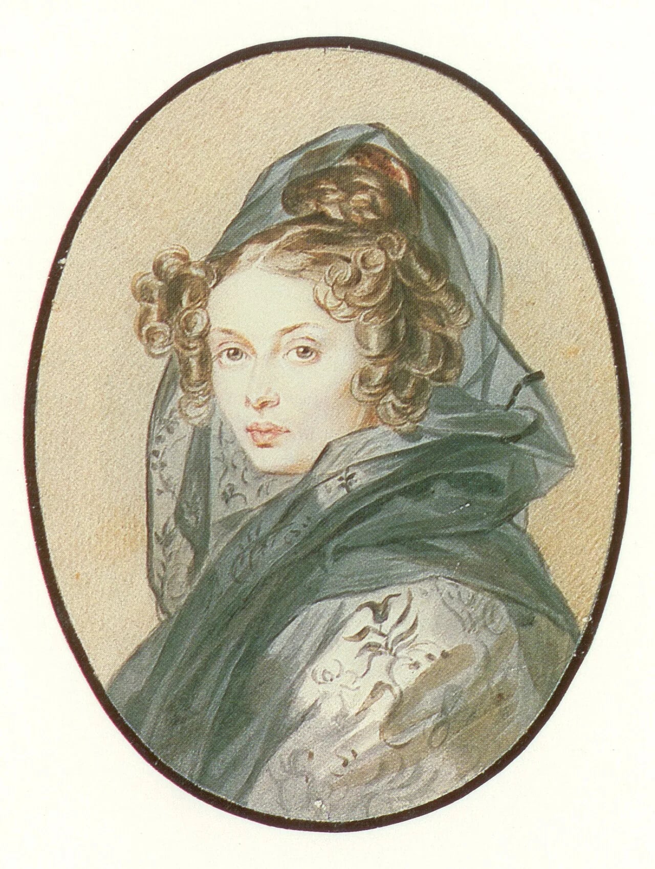 Portrait of Alexandra Grigorjewna Murawjowa (1804–1832) – memorial page
