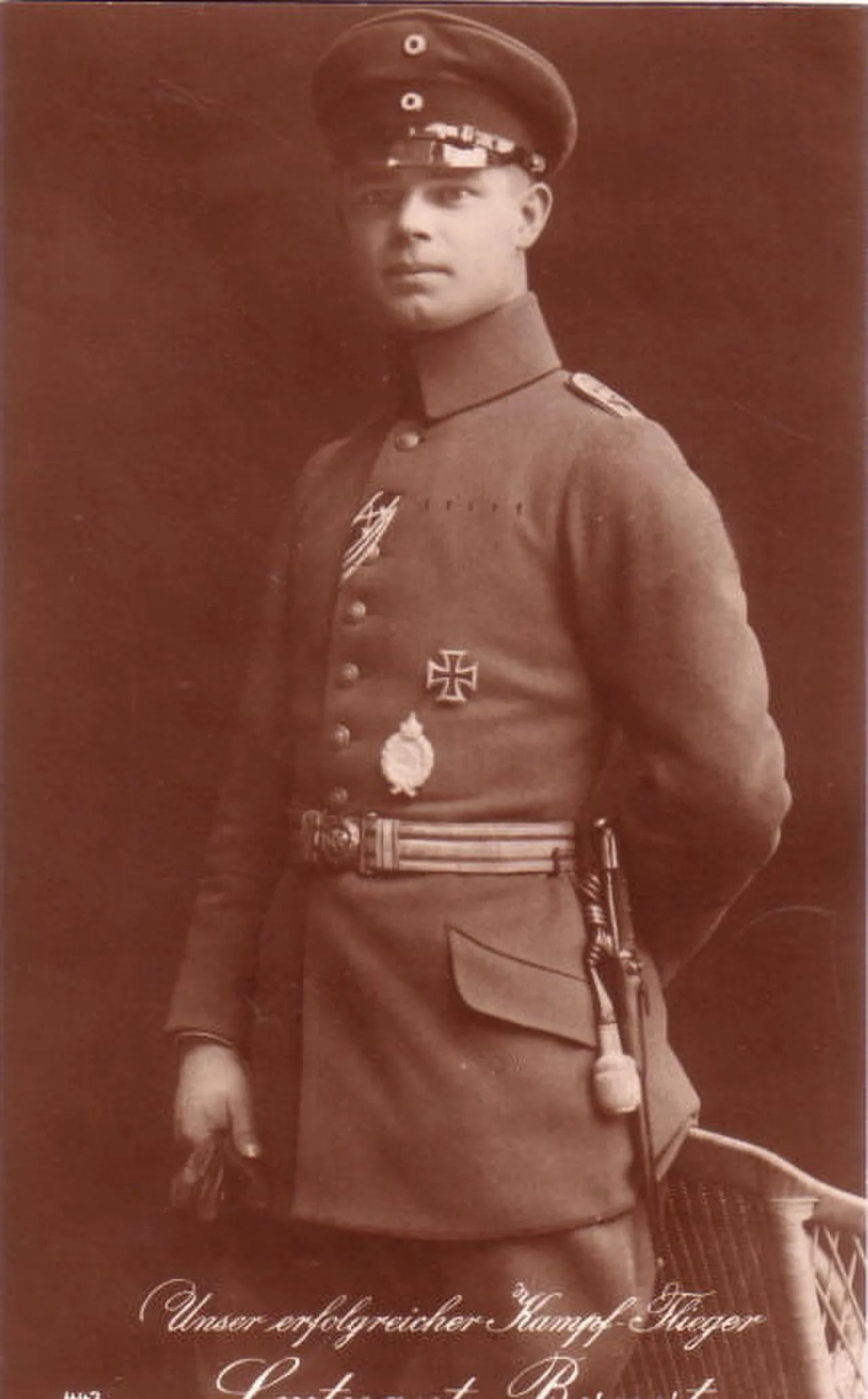 Portrait of Otto Bernert (1893–1918) – memorial page