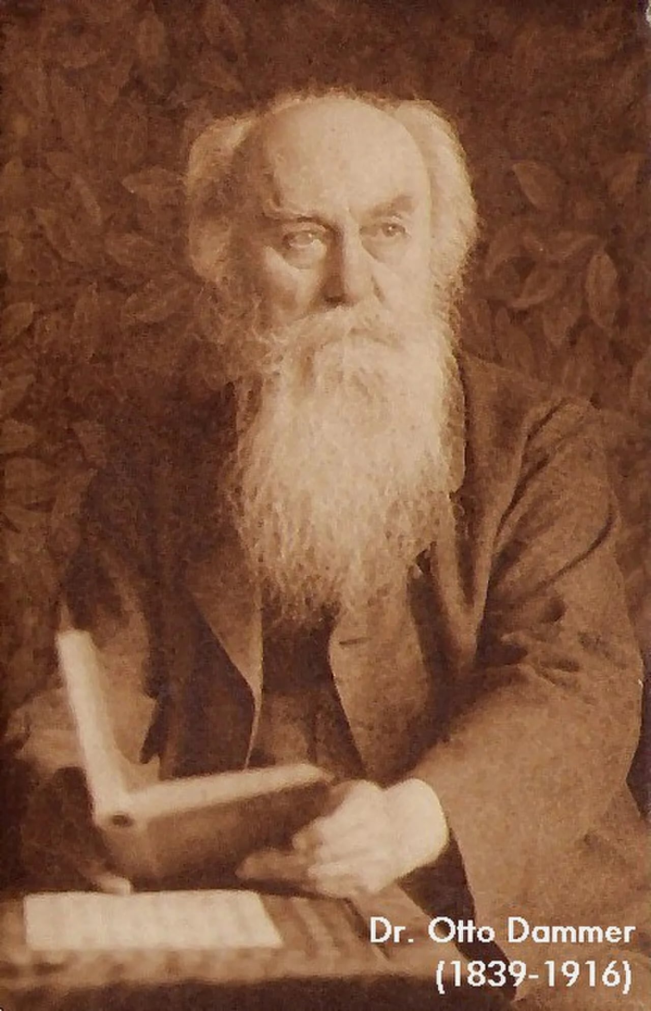 Porträt von Otto Dammer (1839–1916) – Gedenkseite