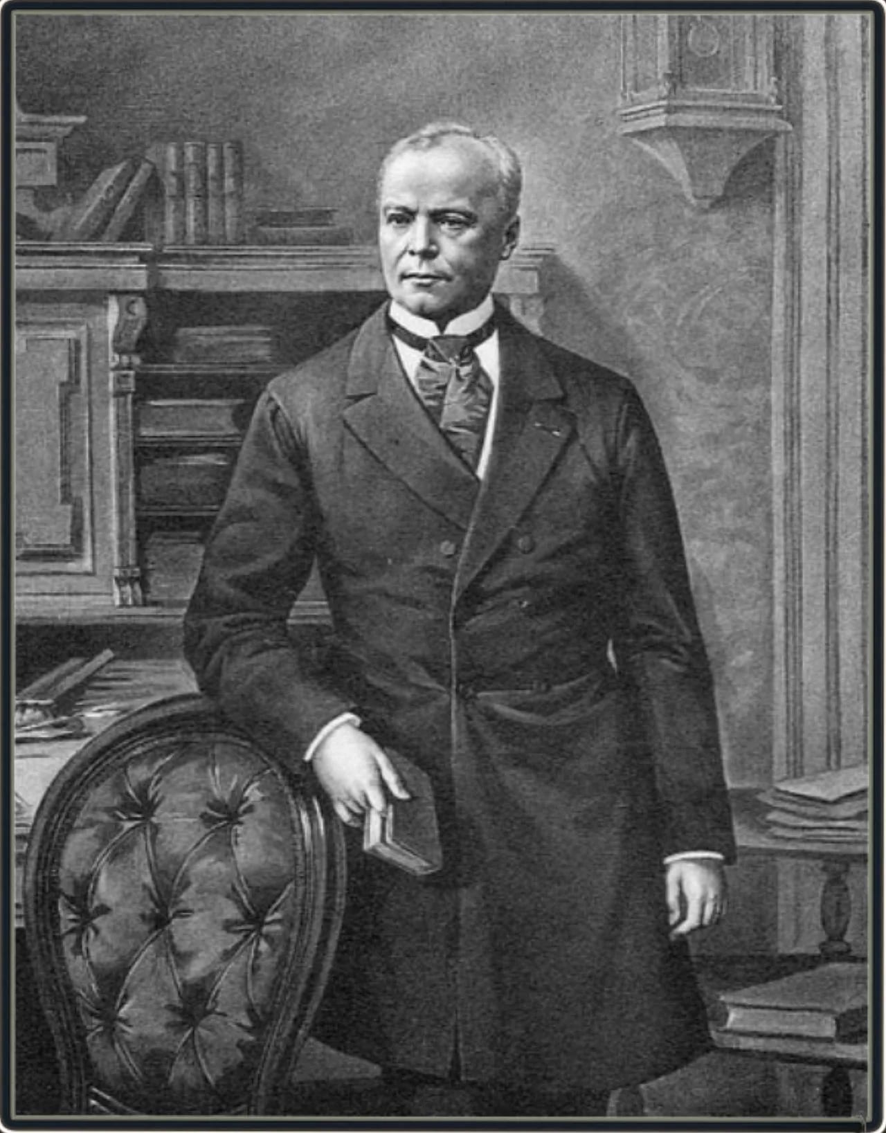 Portrait of Otto Julius von Tschirschky und Bögendorff (1818–1903) – memorial page