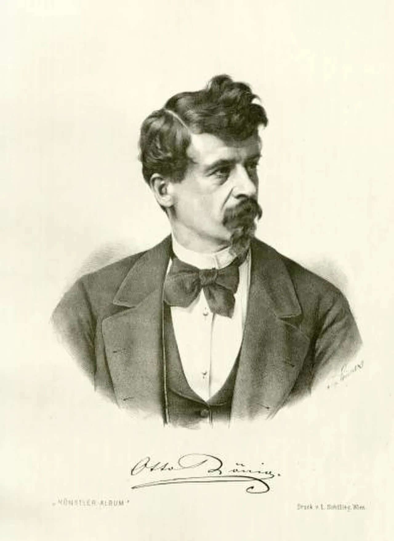 Portrait of Otto König (1838–1920) – memorial page