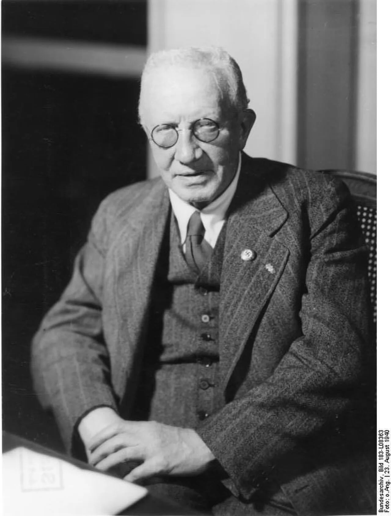 Portrait of Otto Kümmel (1874–1952) – memorial page