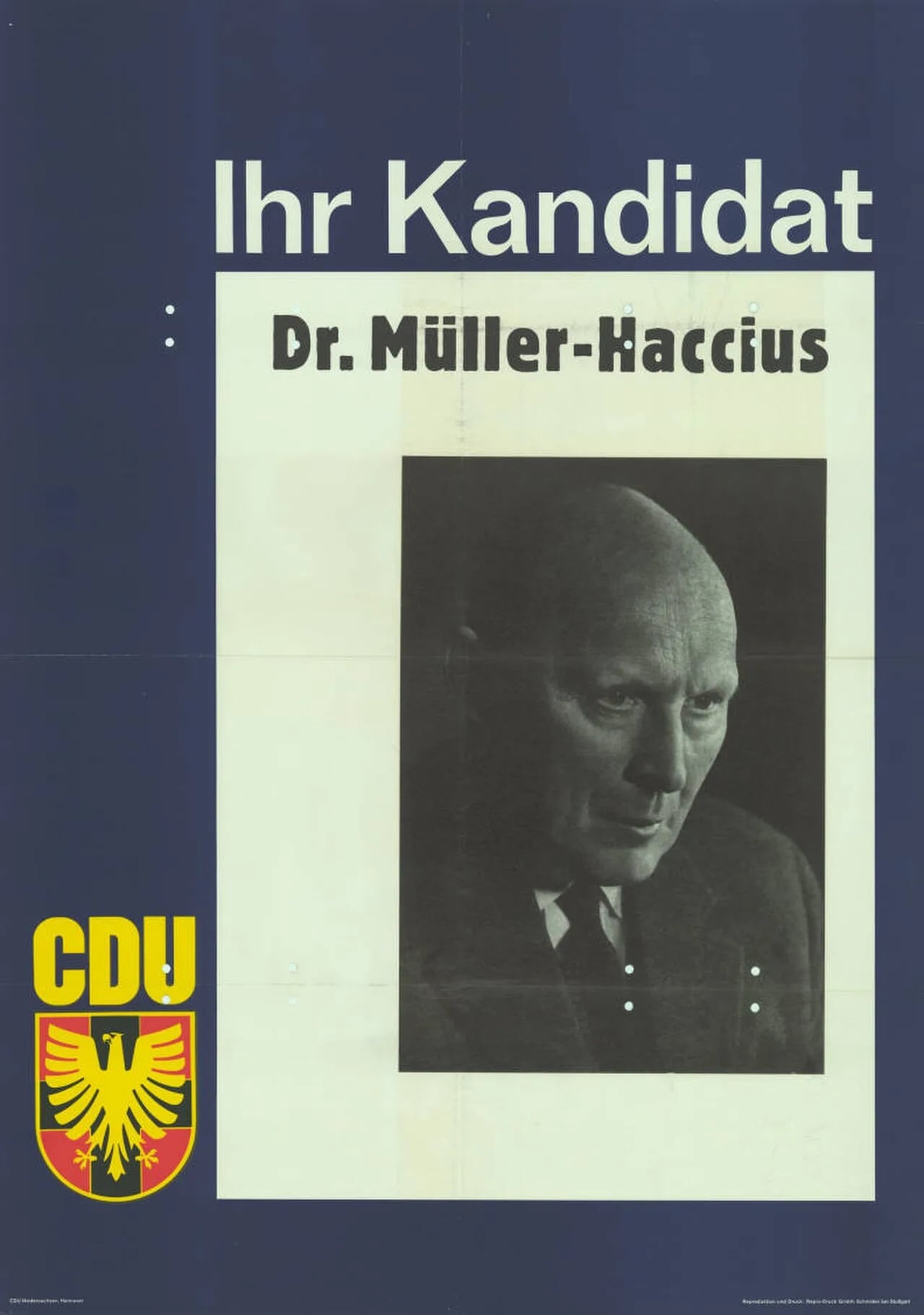 Porträt von Otto Müller-Haccius (1895–1988) – Gedenkseite