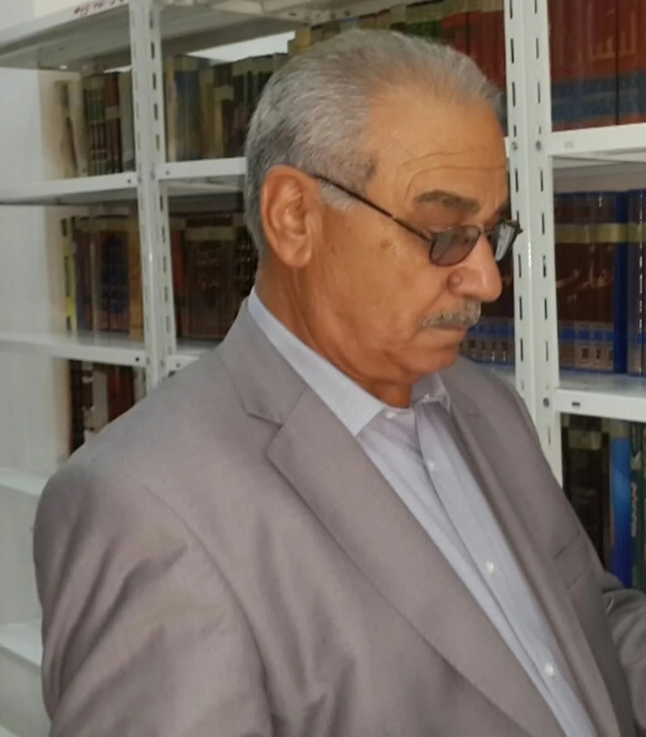 Portrait of Abd al-Karim Radhi Ja'far (1946–2020) – memorial page