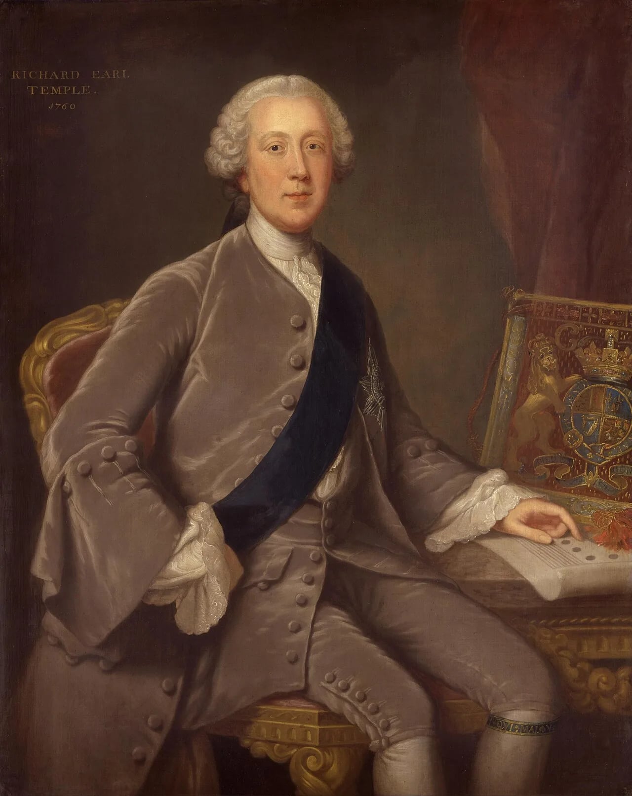 Portrait of Richard G. Temple (1711–1779) – memorial page