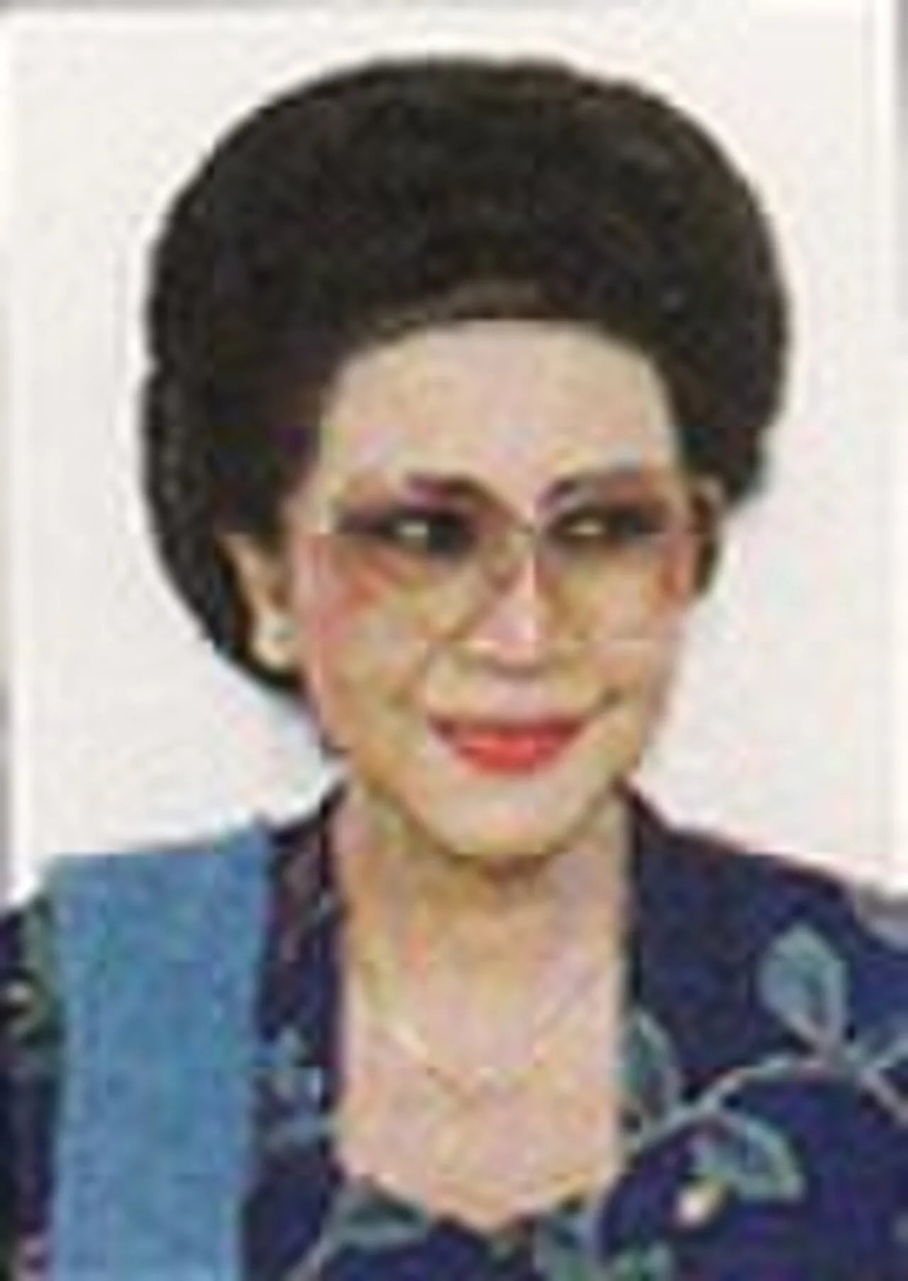 Porträt von Mien Sugandhi (1934–2020) – Gedenkseite