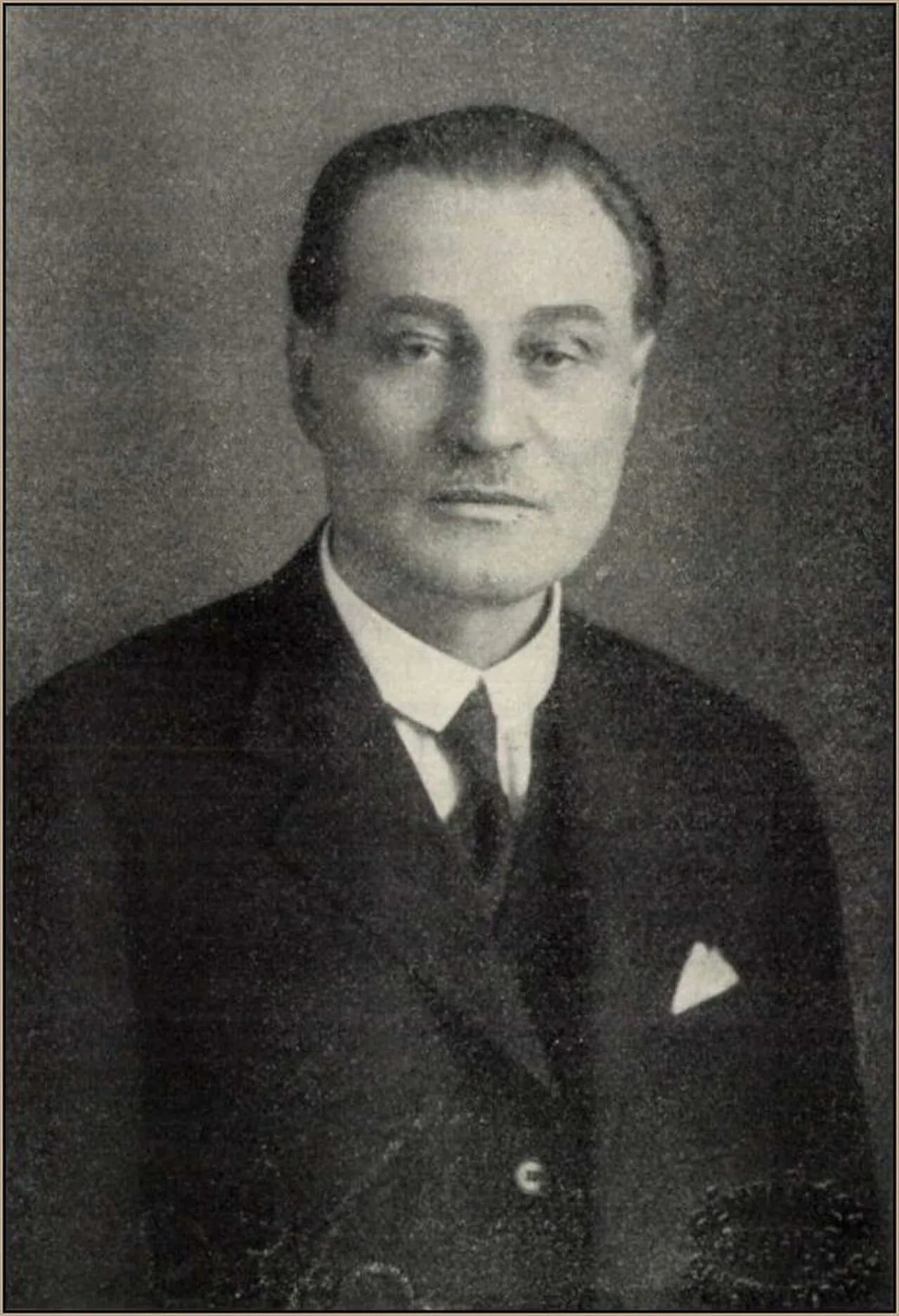 Porträt von István Havas (1873–1952) – Gedenkseite