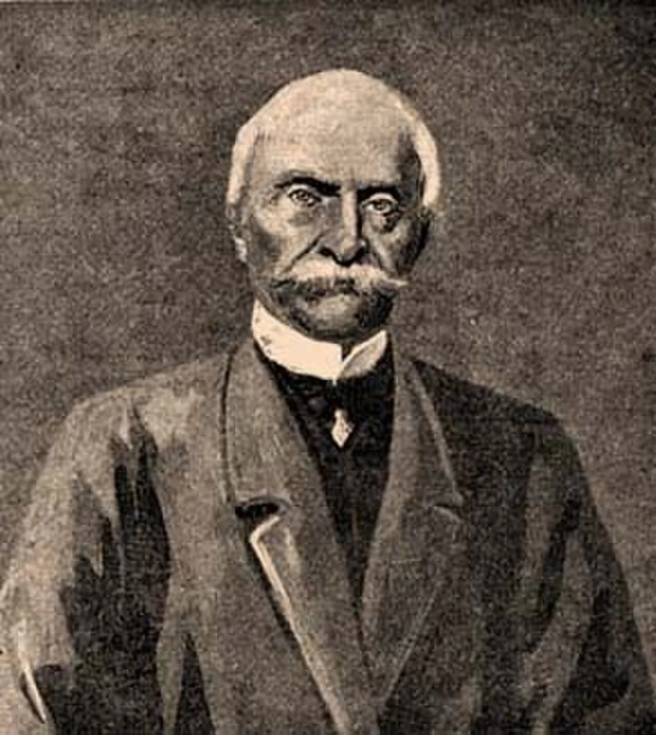 Porträt von Lajos Pongrácz (1815–1899) – Gedenkseite