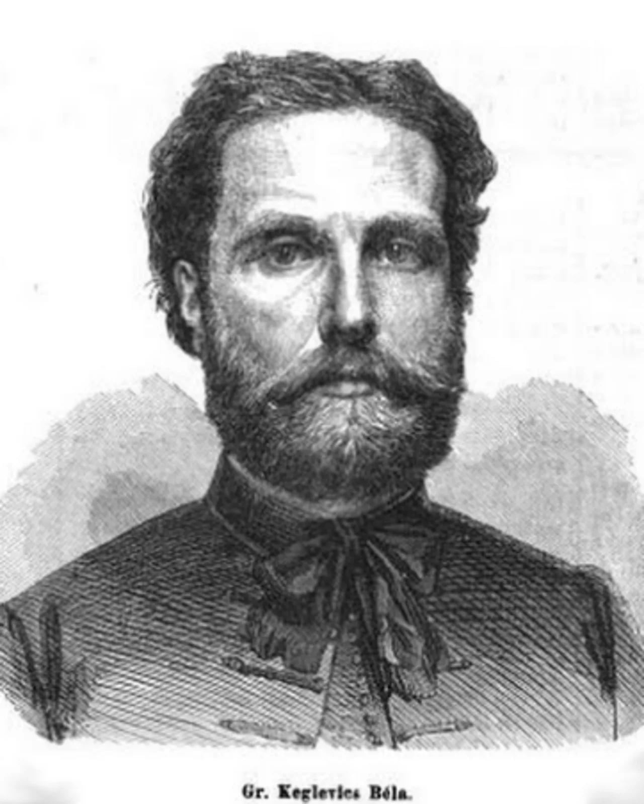 Porträt von Béla Keglevich (1833–1896) – Gedenkseite