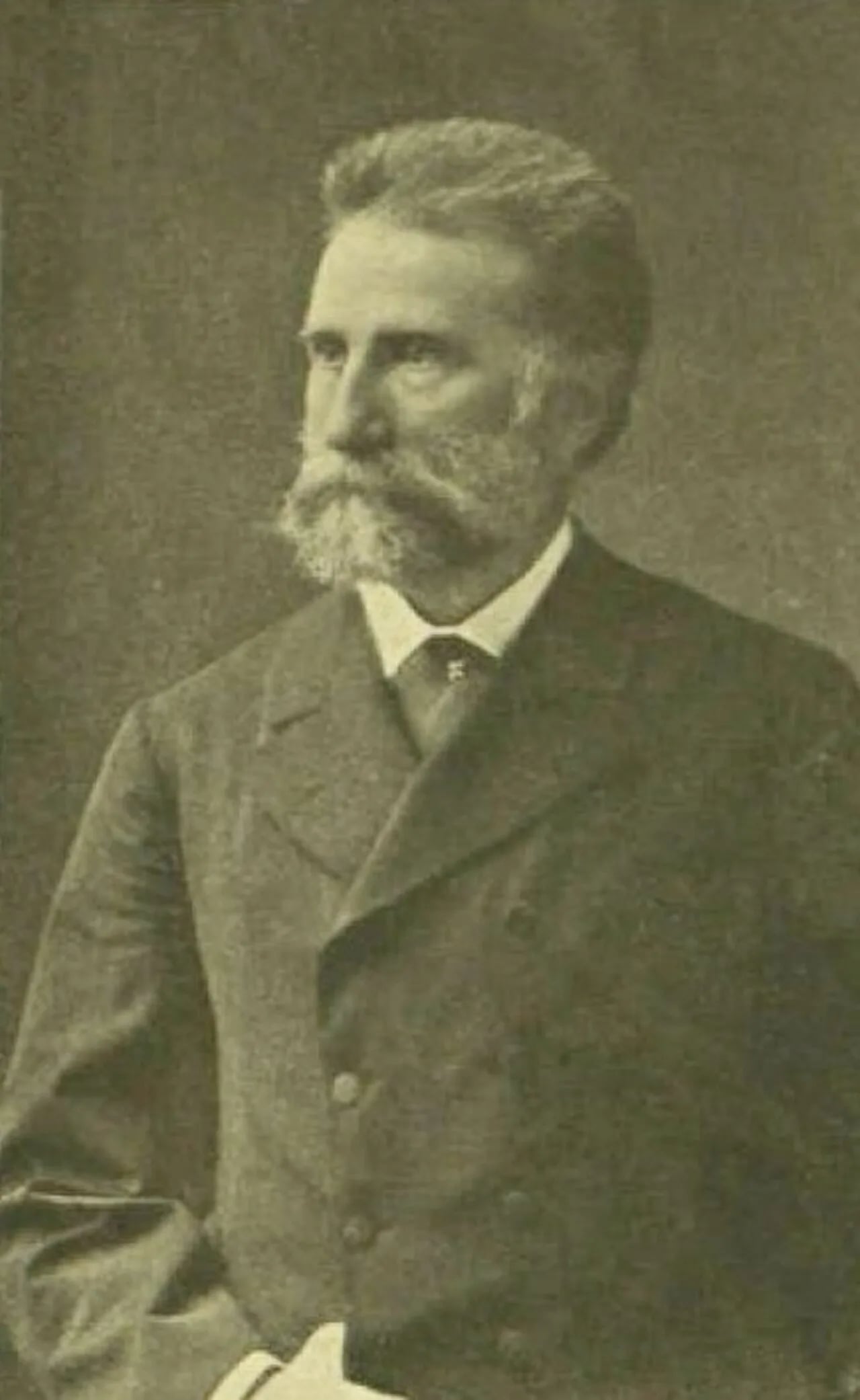 Porträt von Alajos Daruváry (1826–1912) – Gedenkseite