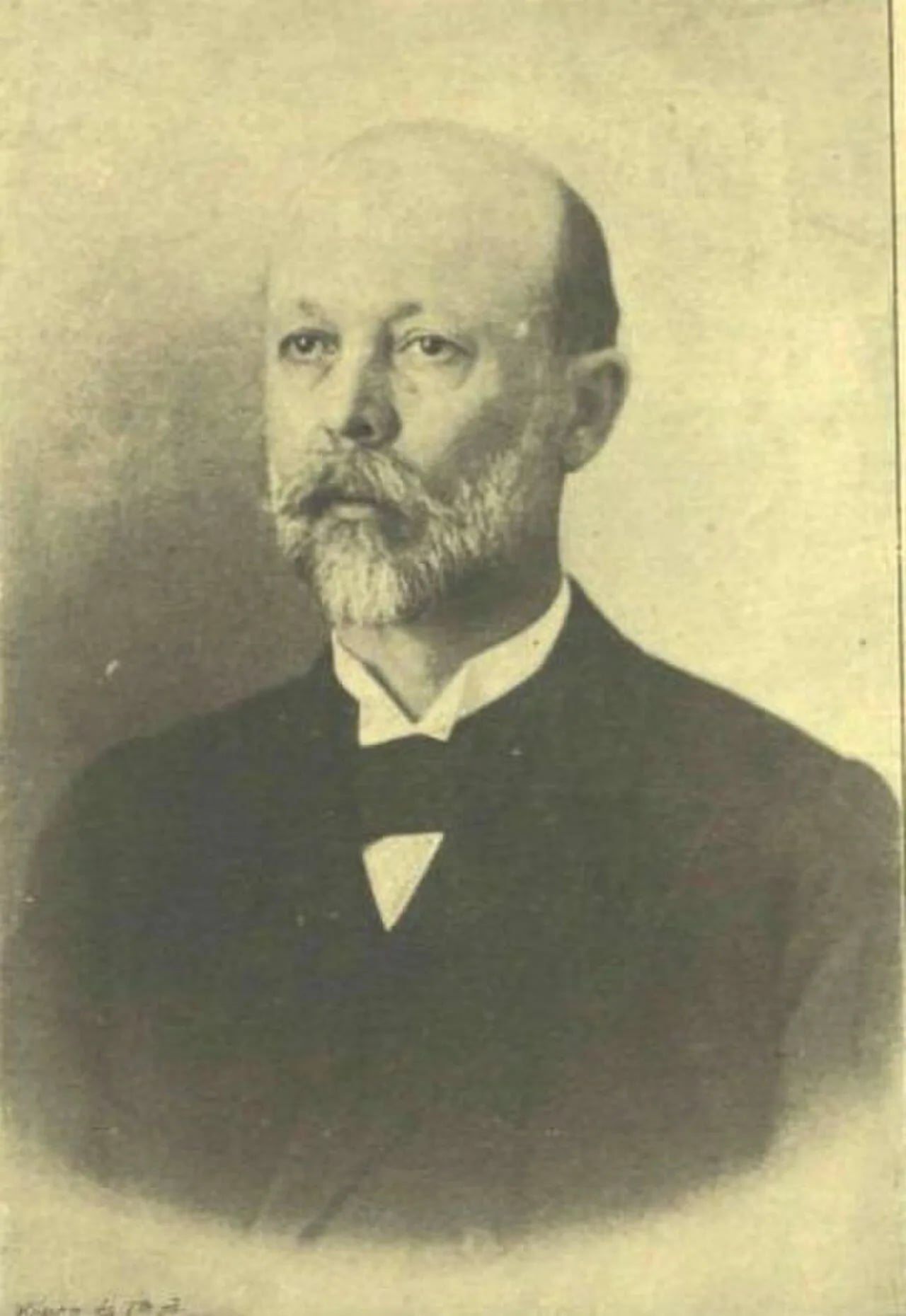 Porträt von György Szathmáry (1845–1898) – Gedenkseite