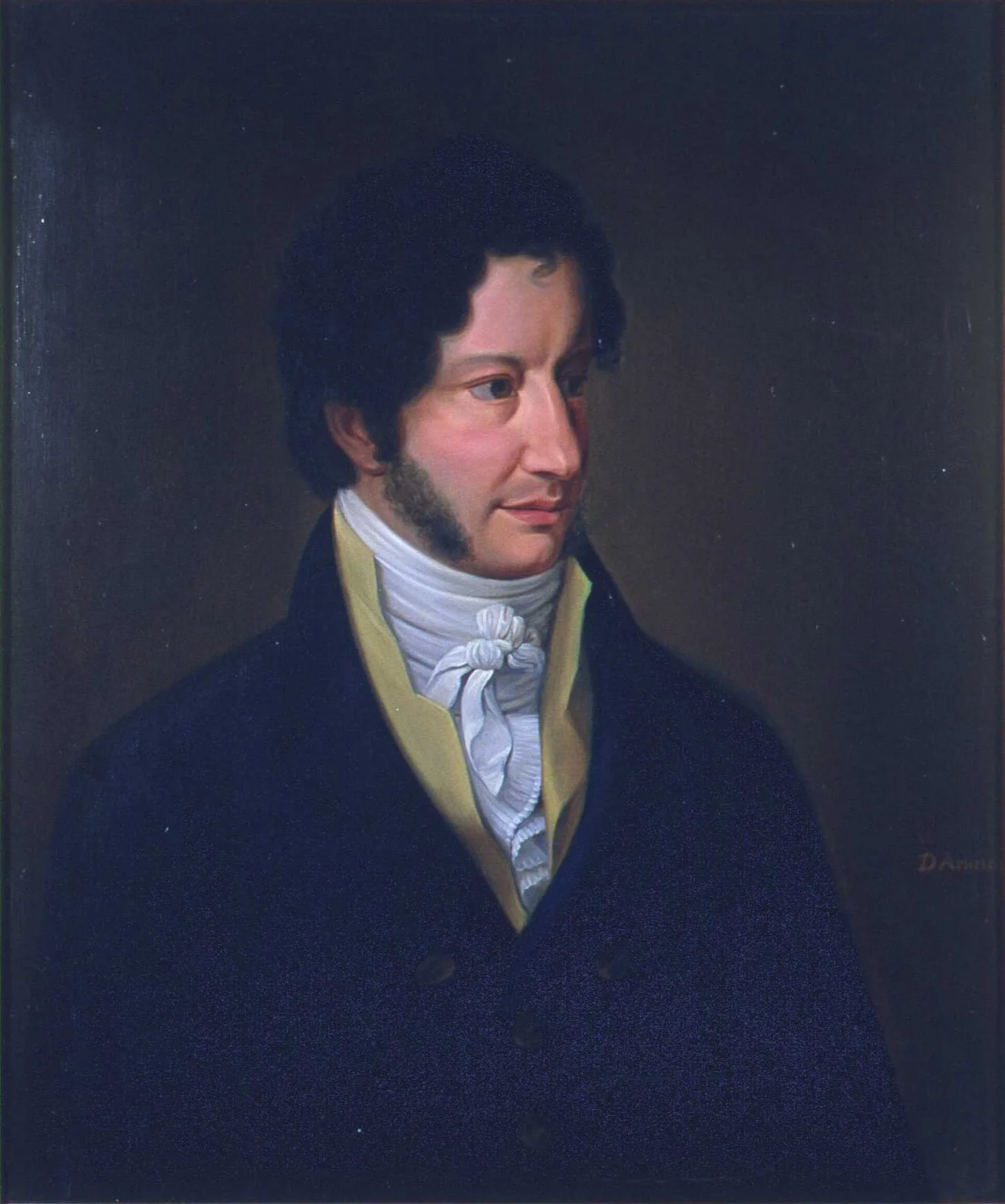 Portrait of Georg Sverdrup (1770–1850) – memorial page