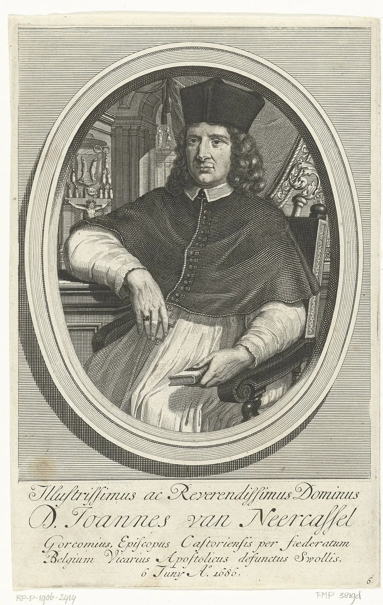 Portrait of Johannes van Neercassel (1625–1686) – memorial page