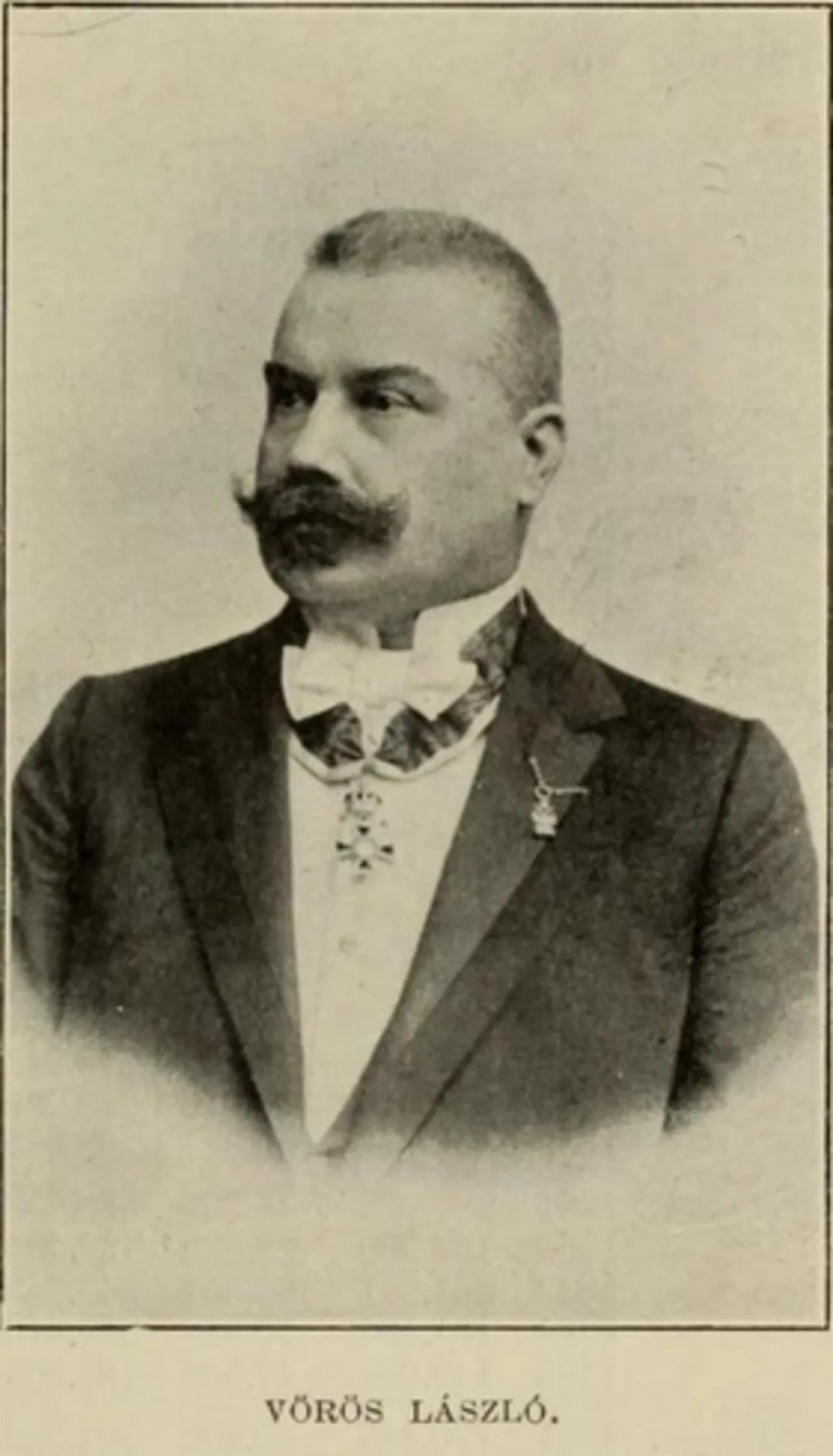 Portrait of László Vörös (1848–1925) – memorial page