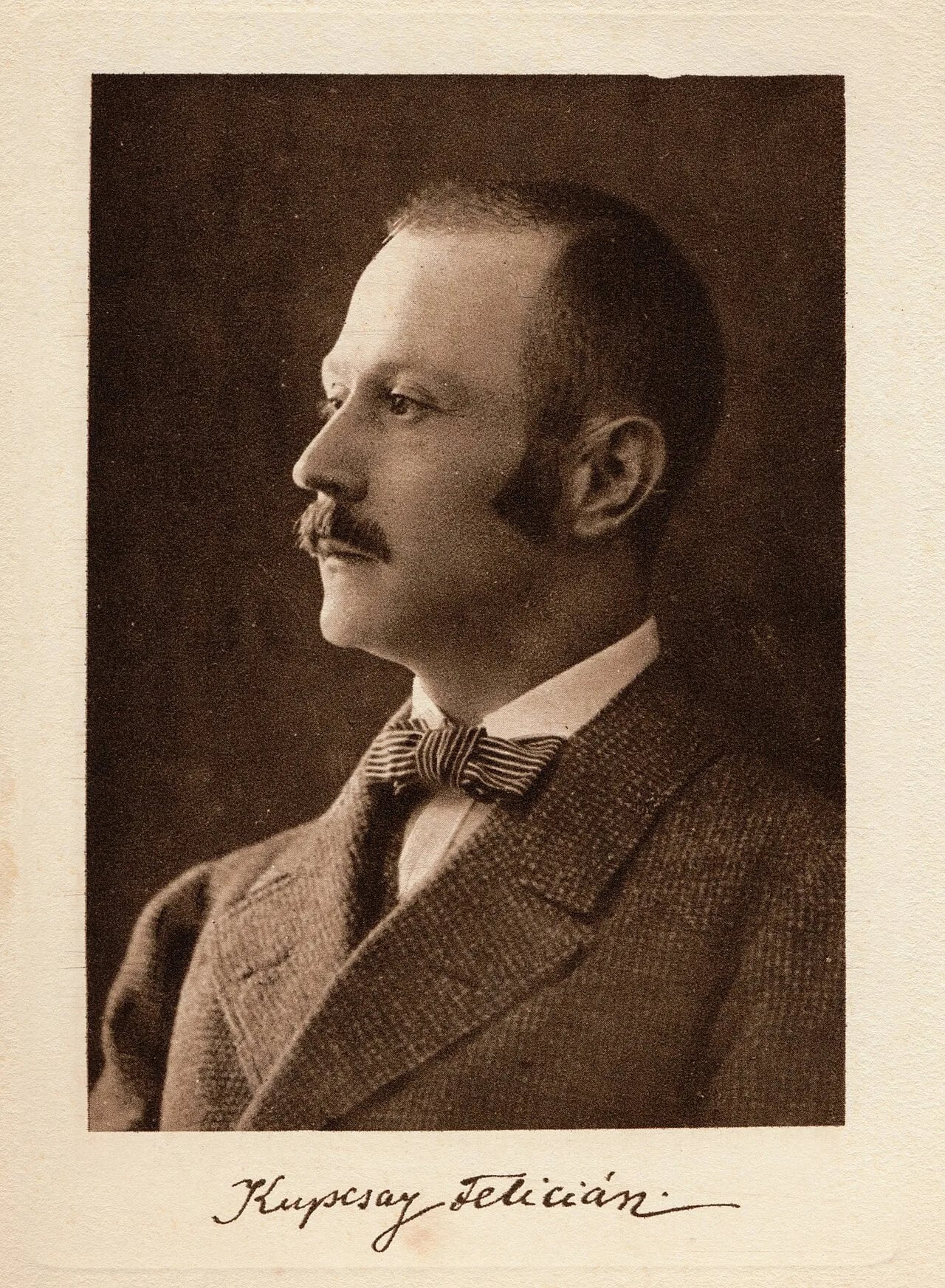 Portrait of Felicián Kupcsay (1876–1964) – memorial page