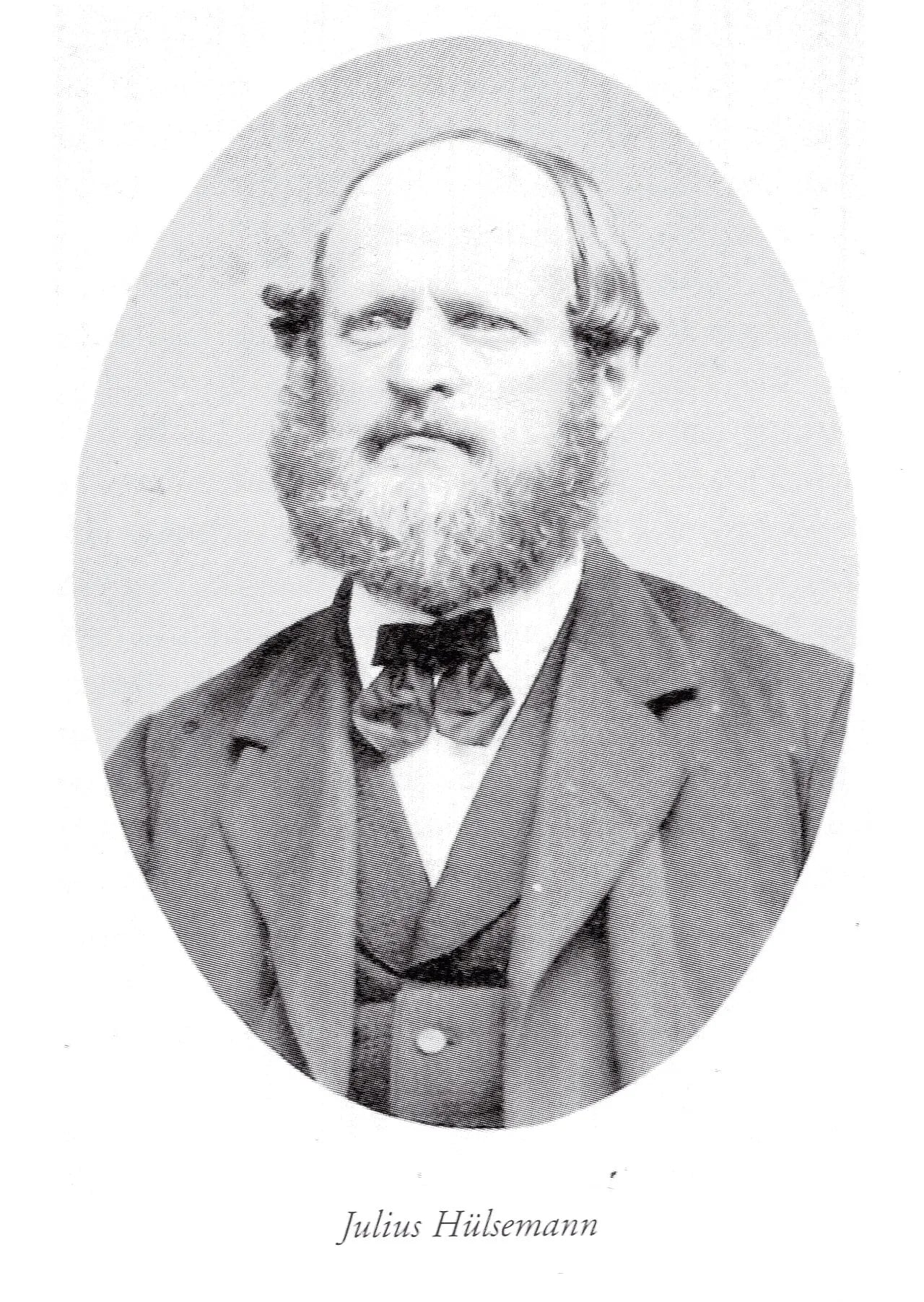 Porträt von Julius Hülsemann (1824–1888) – Gedenkseite