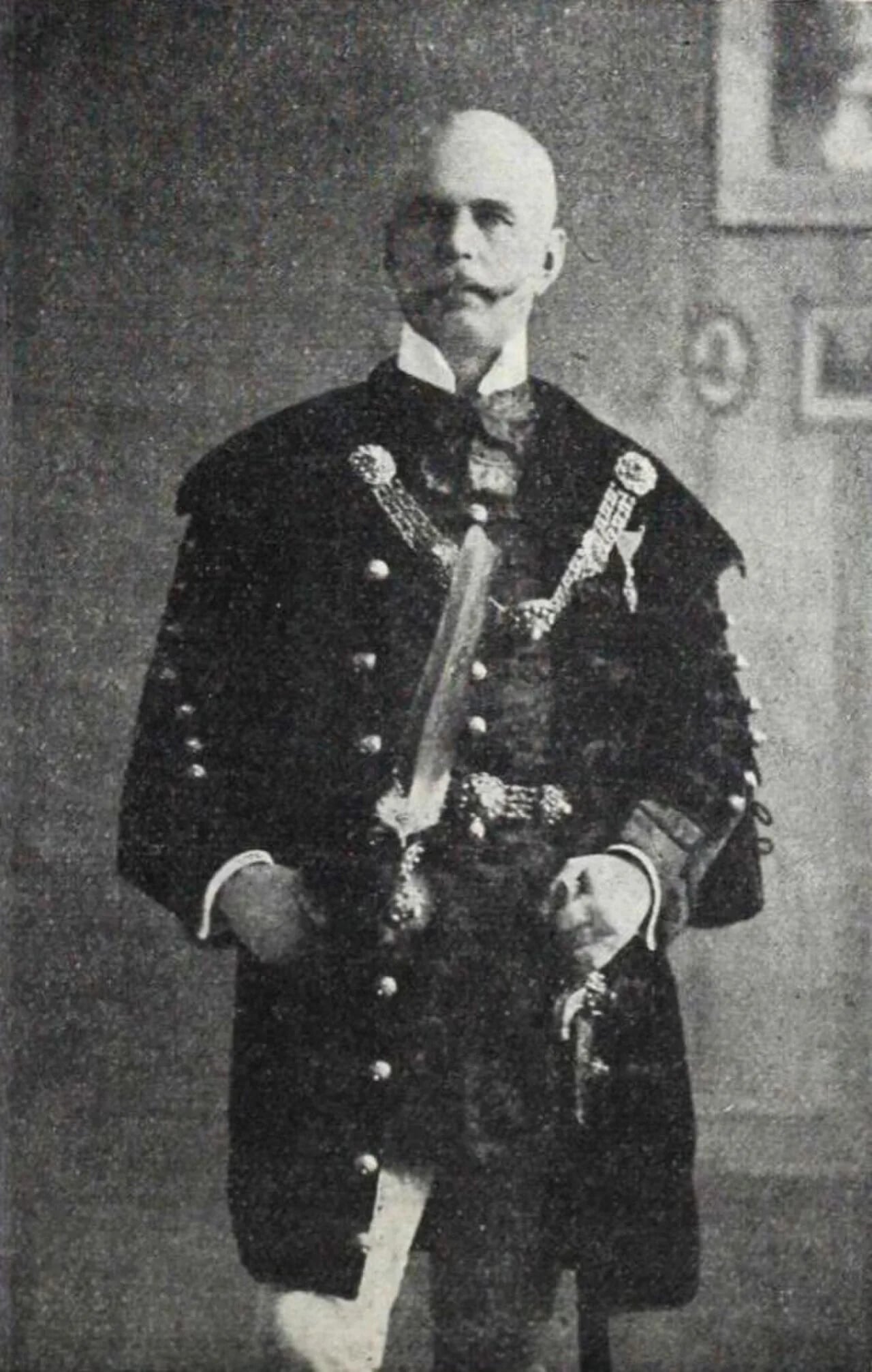 Porträt von Ferenc Sperker (1857–1923) – Gedenkseite