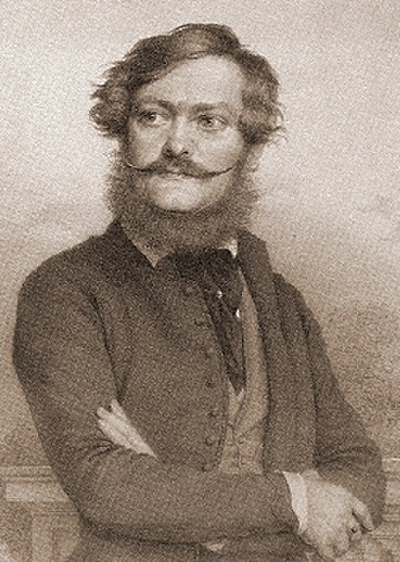 Portrait of János Besze (1811–1892) – memorial page