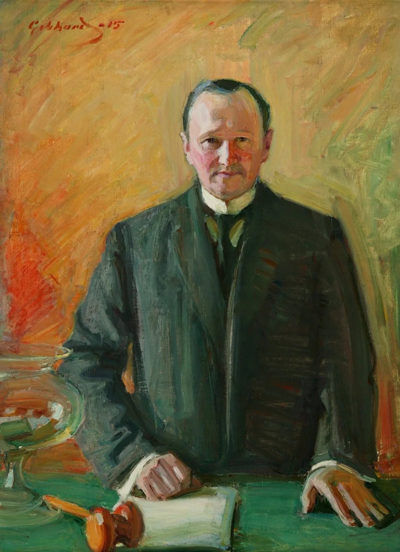 Porträt von Oskari Tokoi (1873–1963) – Gedenkseite