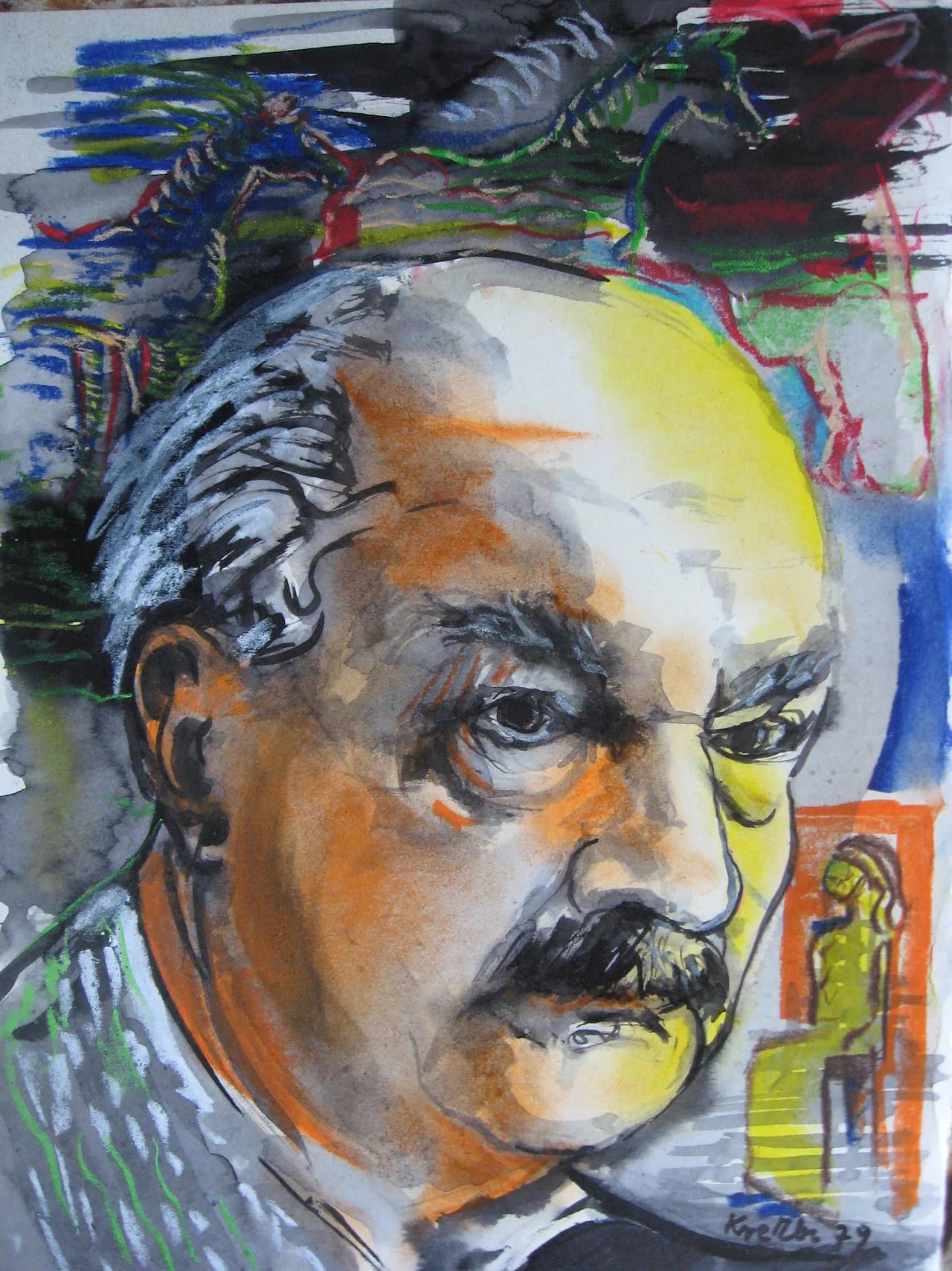 Porträt von Eugeniusz Geppert (1890–1979) – Gedenkseite