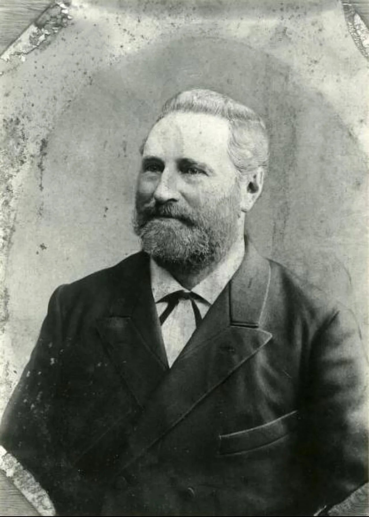 Portrait of Pieter Roelof Bos (1847–1902) – memorial page