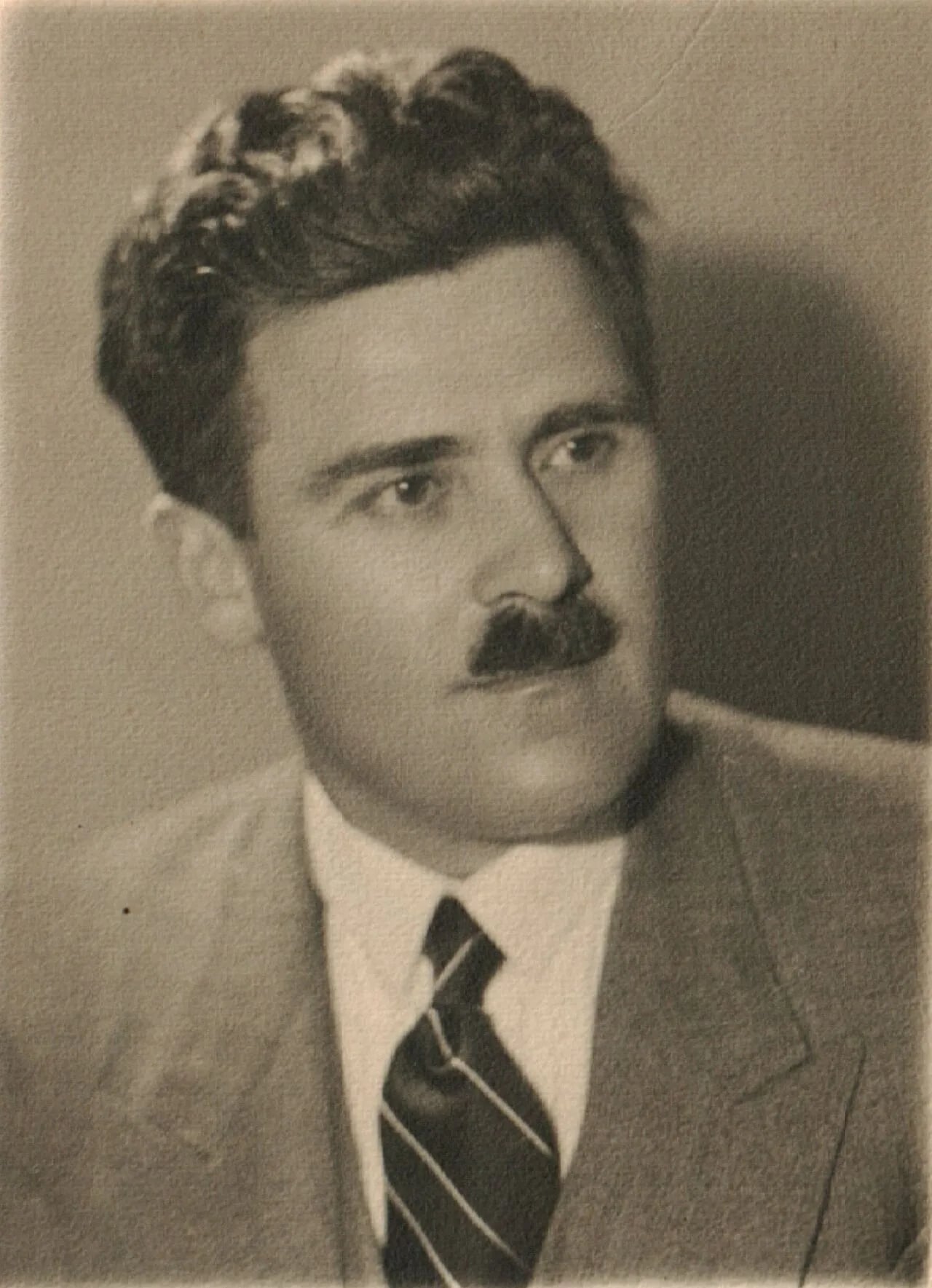 Porträt von Daki Jordanow (1893–1978) – Gedenkseite