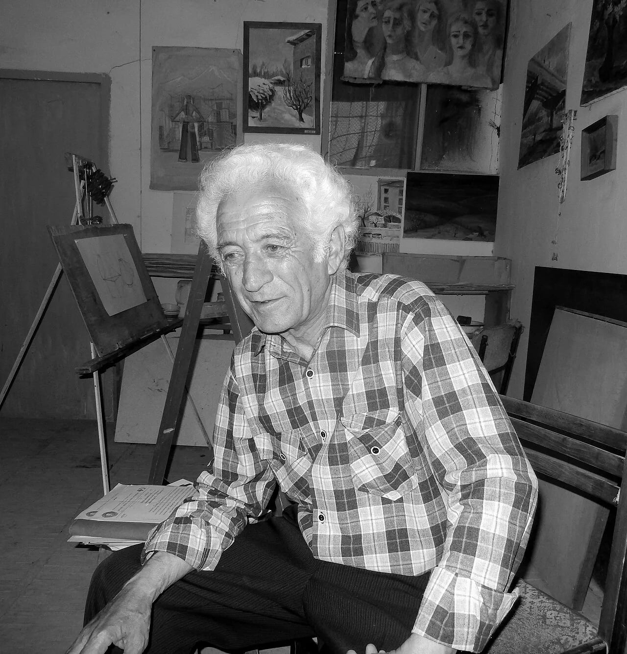 Portrait of Simak Manukyan (1944–2020) – memorial page