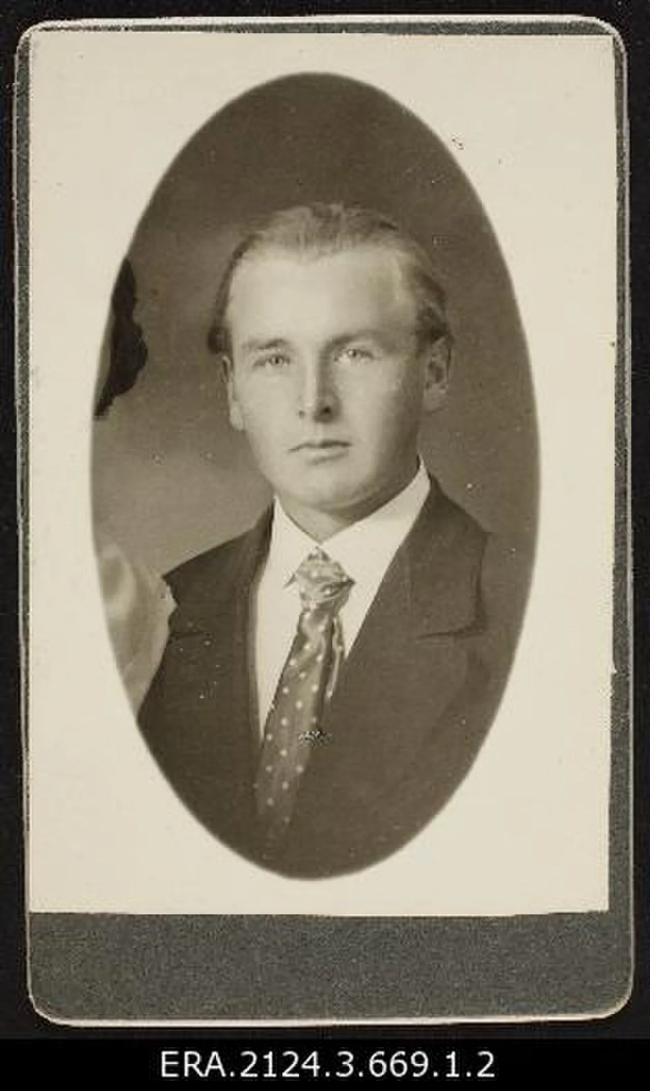 Porträt von Herbert Lukk (1892–1919) – Gedenkseite