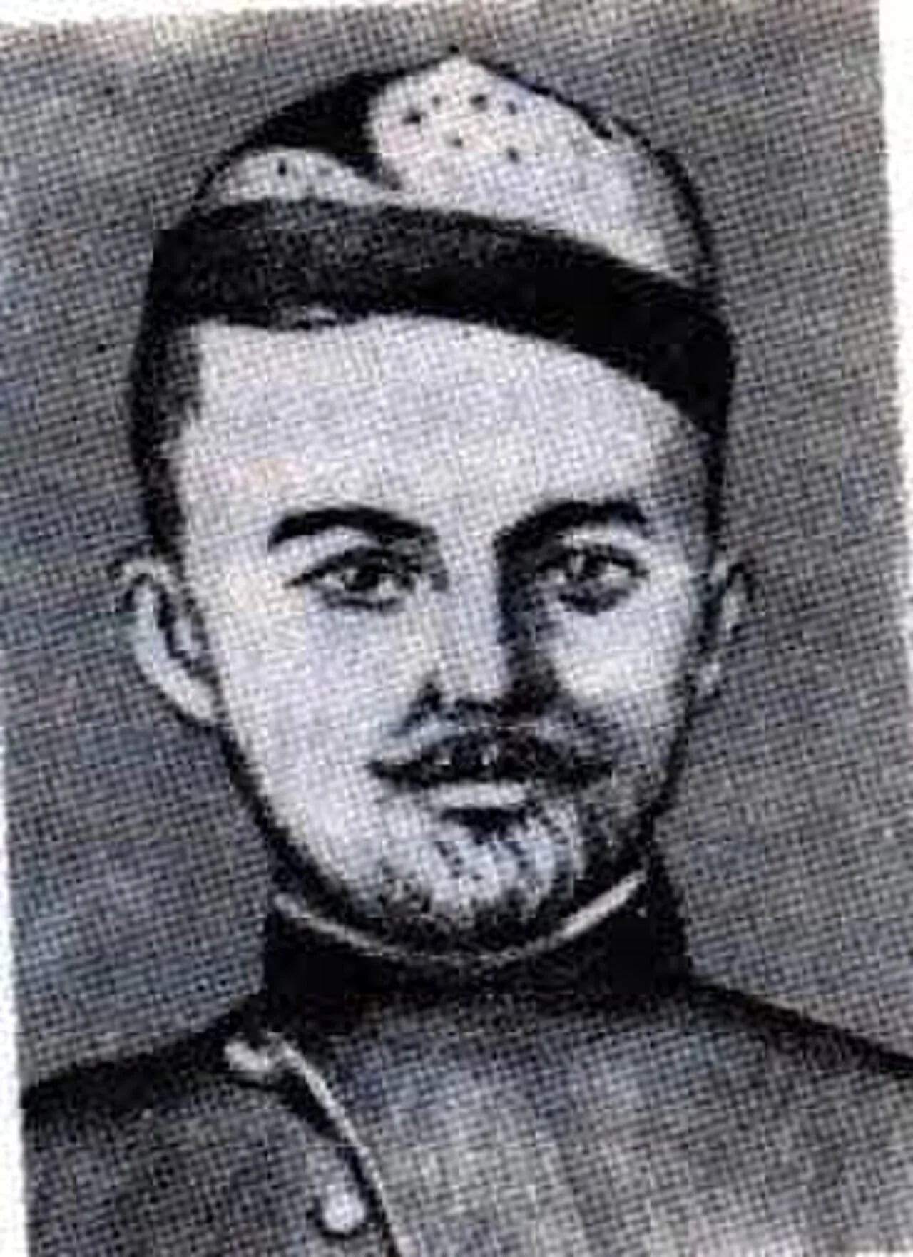 Porträt von Boltihoji Sultonov (1884–1919) – Gedenkseite