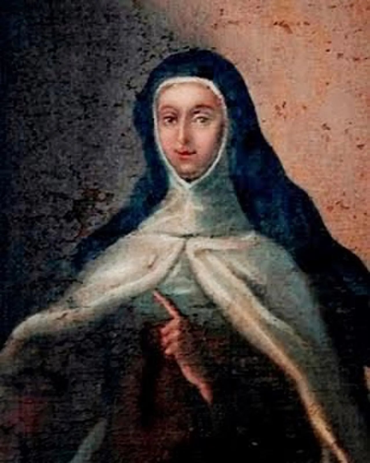 Porträt von María Antonia, de Jesús (1700–1760) – Gedenkseite