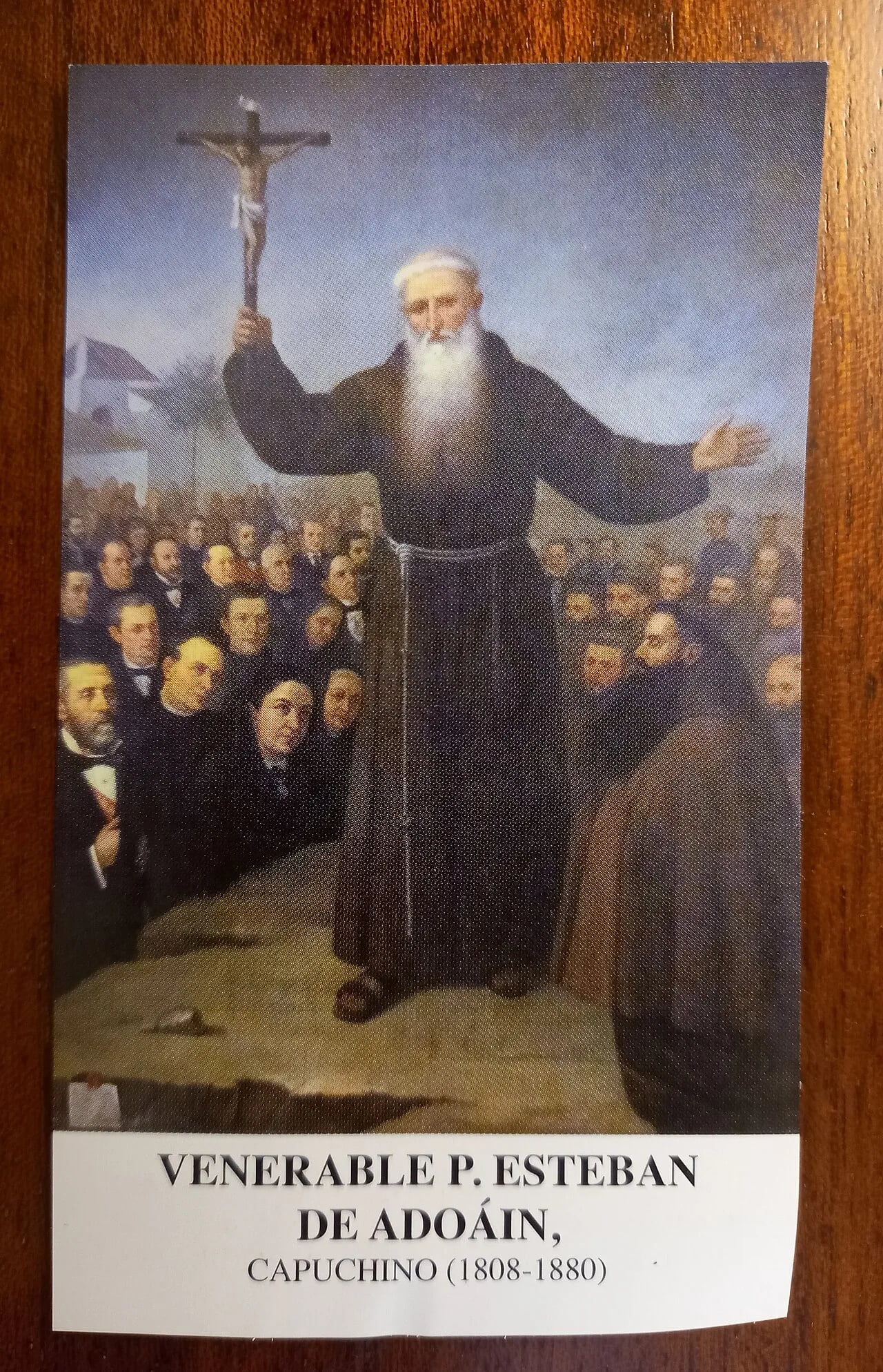 Porträt von Esteban de Adoáin (1808–1880) – Gedenkseite