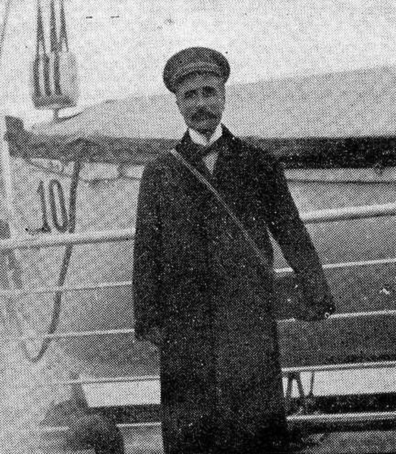 Porträt von Julio Carballo Enríquez (1861–1928) – Gedenkseite