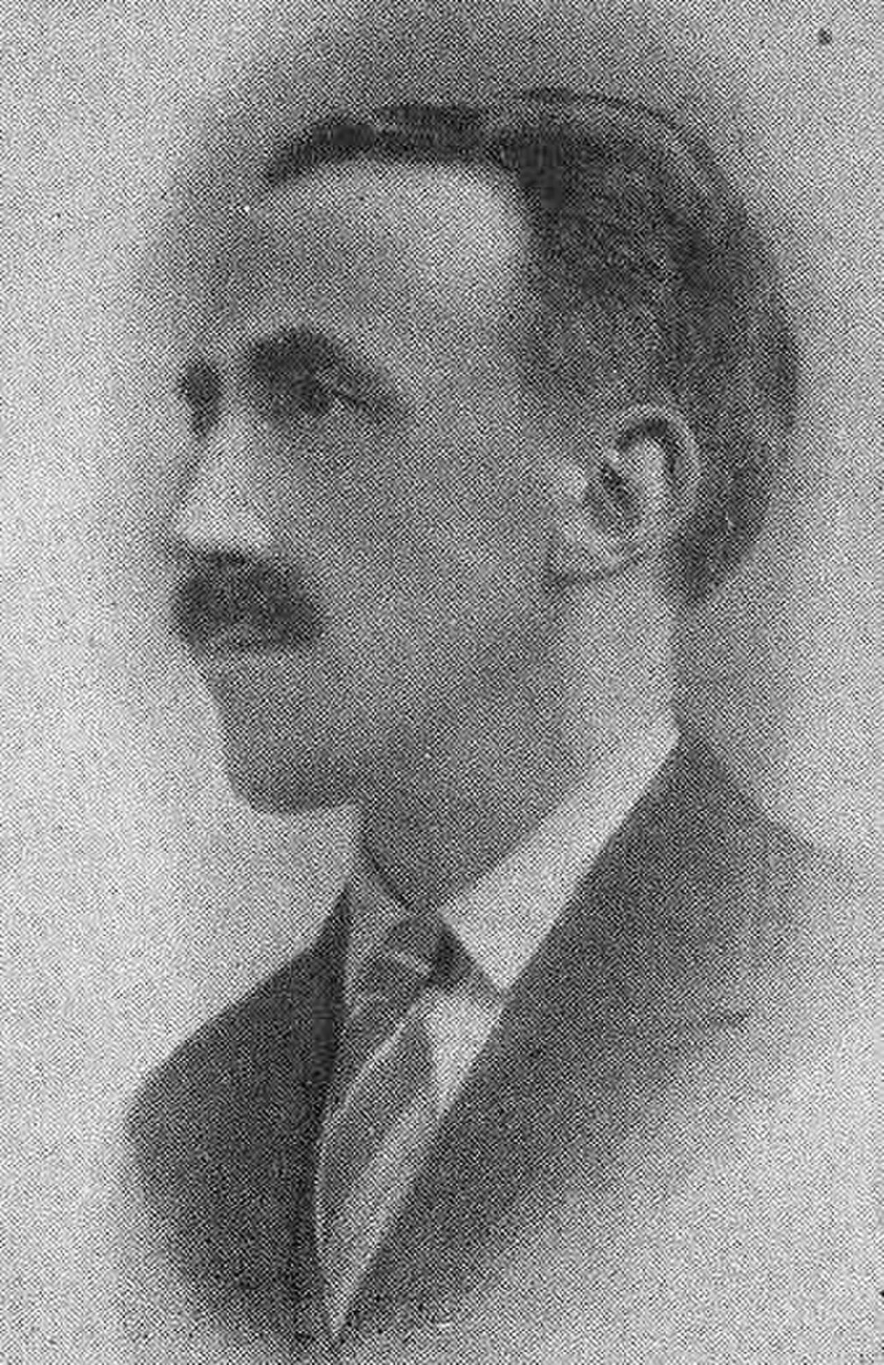 Porträt von Antonio Carballo Tenorio (1881–1960) – Gedenkseite