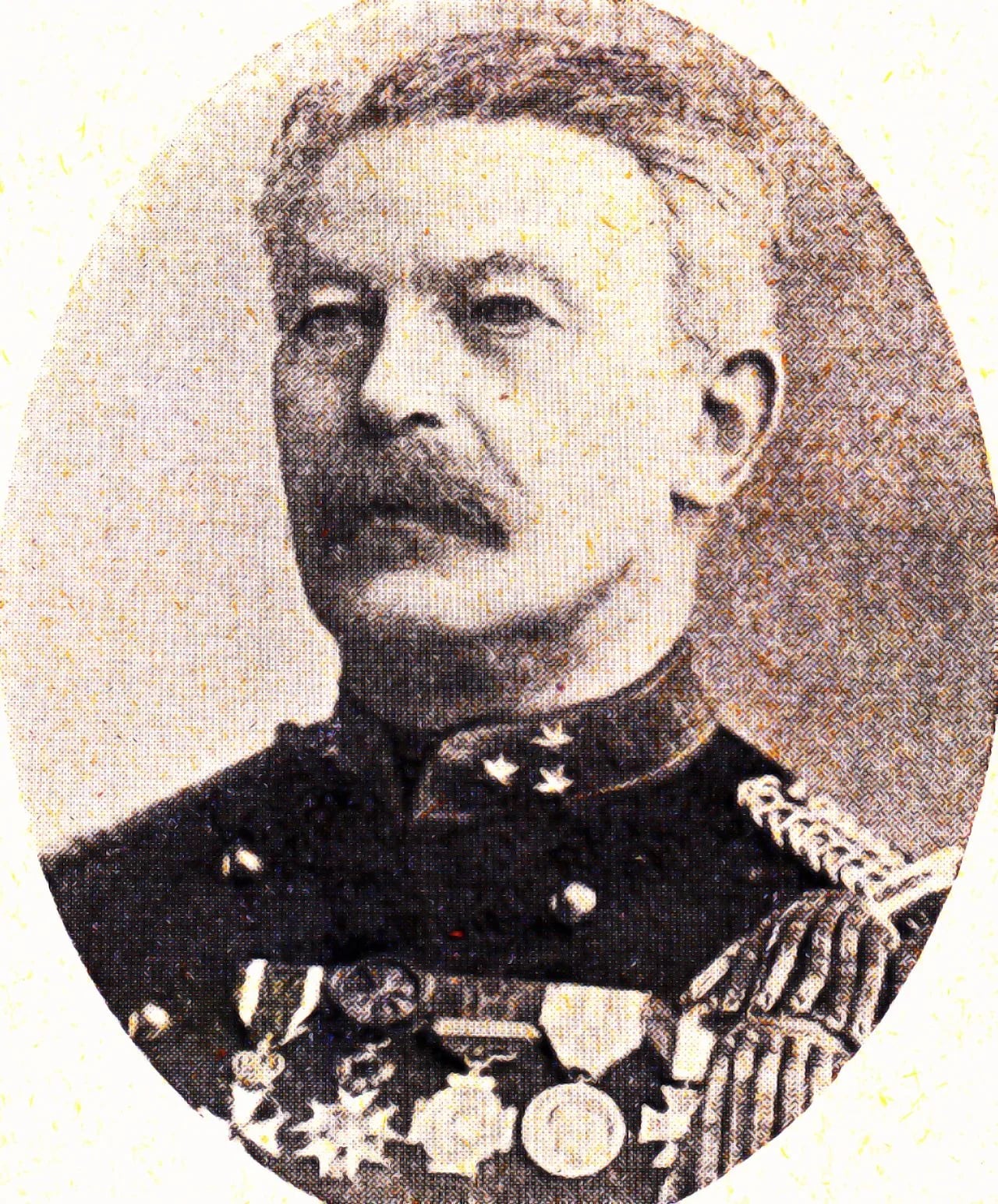 Porträt von François van Aerssen Beijeren van Voshol (1832–1906) – Gedenkseite