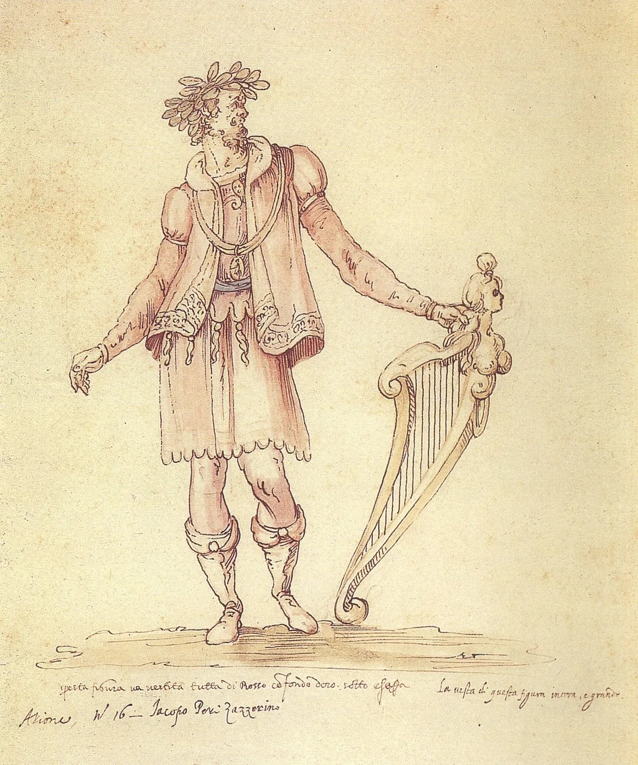 Porträt von Jacopo Peri (1561–1633) – Gedenkseite