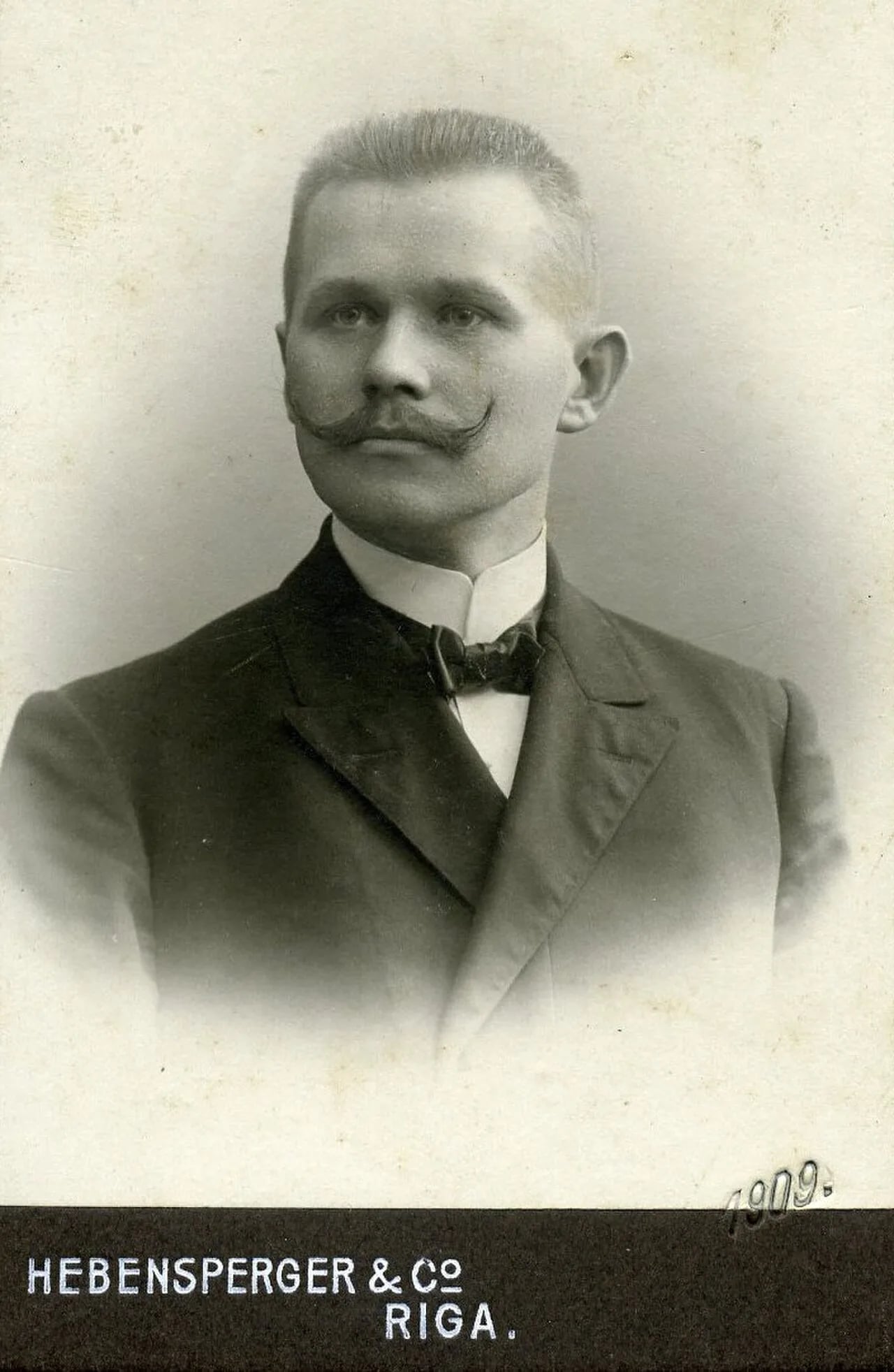 Portrait of Hermanis Salnis (1877–1955) – memorial page