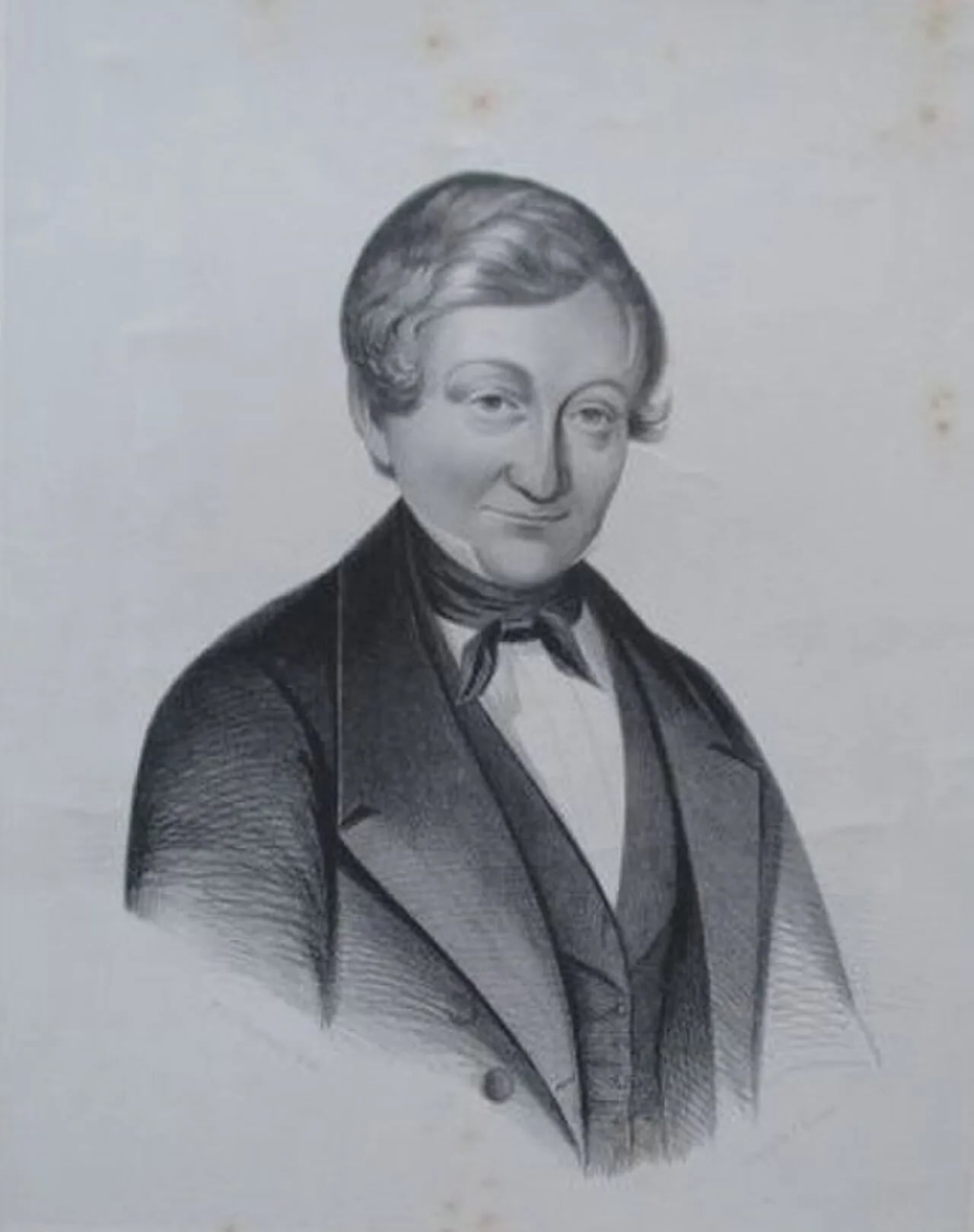 Porträt von Jacob Hendrik van Rechteren van Appeltern (1787–1845) – Gedenkseite