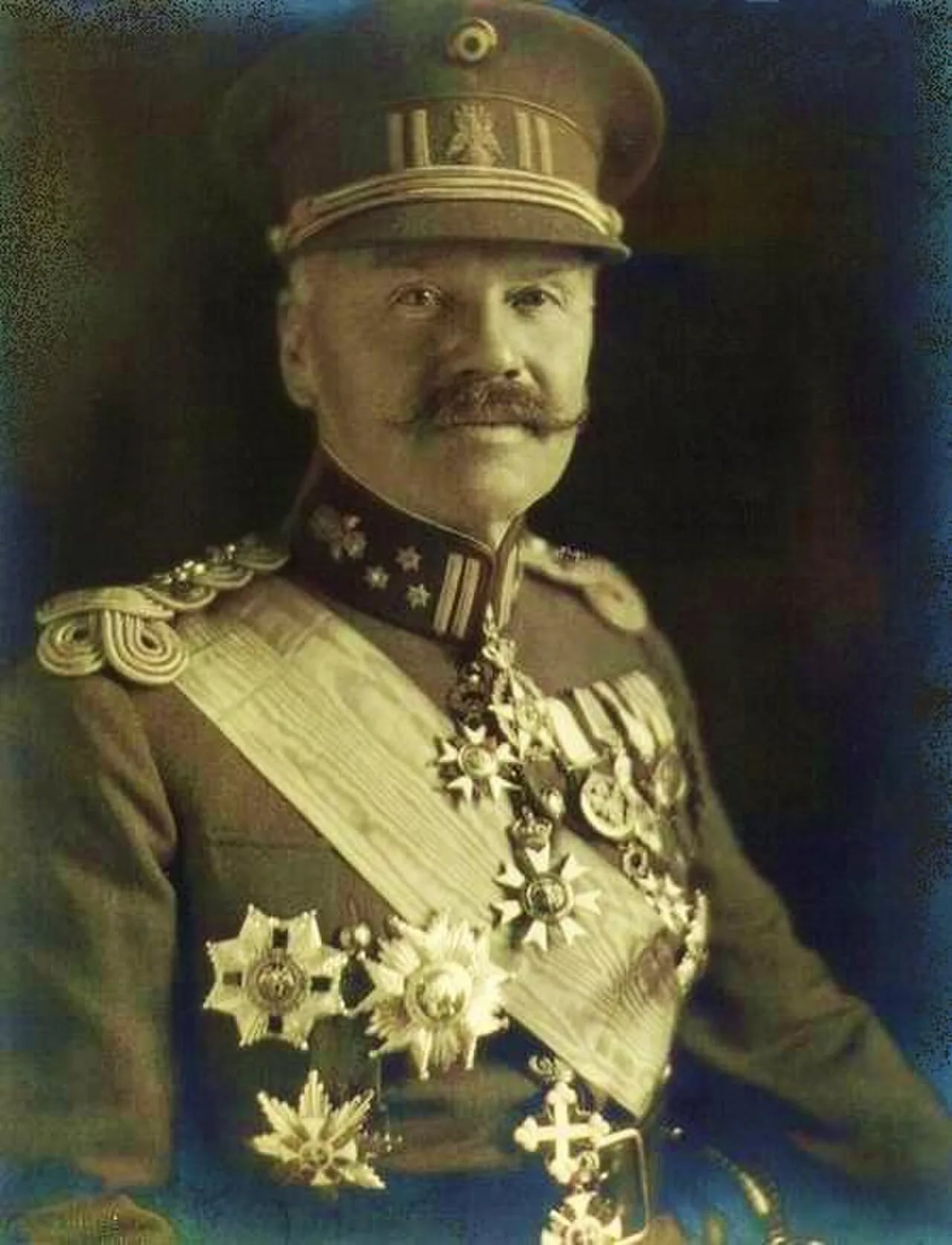 Porträt von Jules Marie Alphonse Jacques de Dixmude (1858–1928) – Gedenkseite
