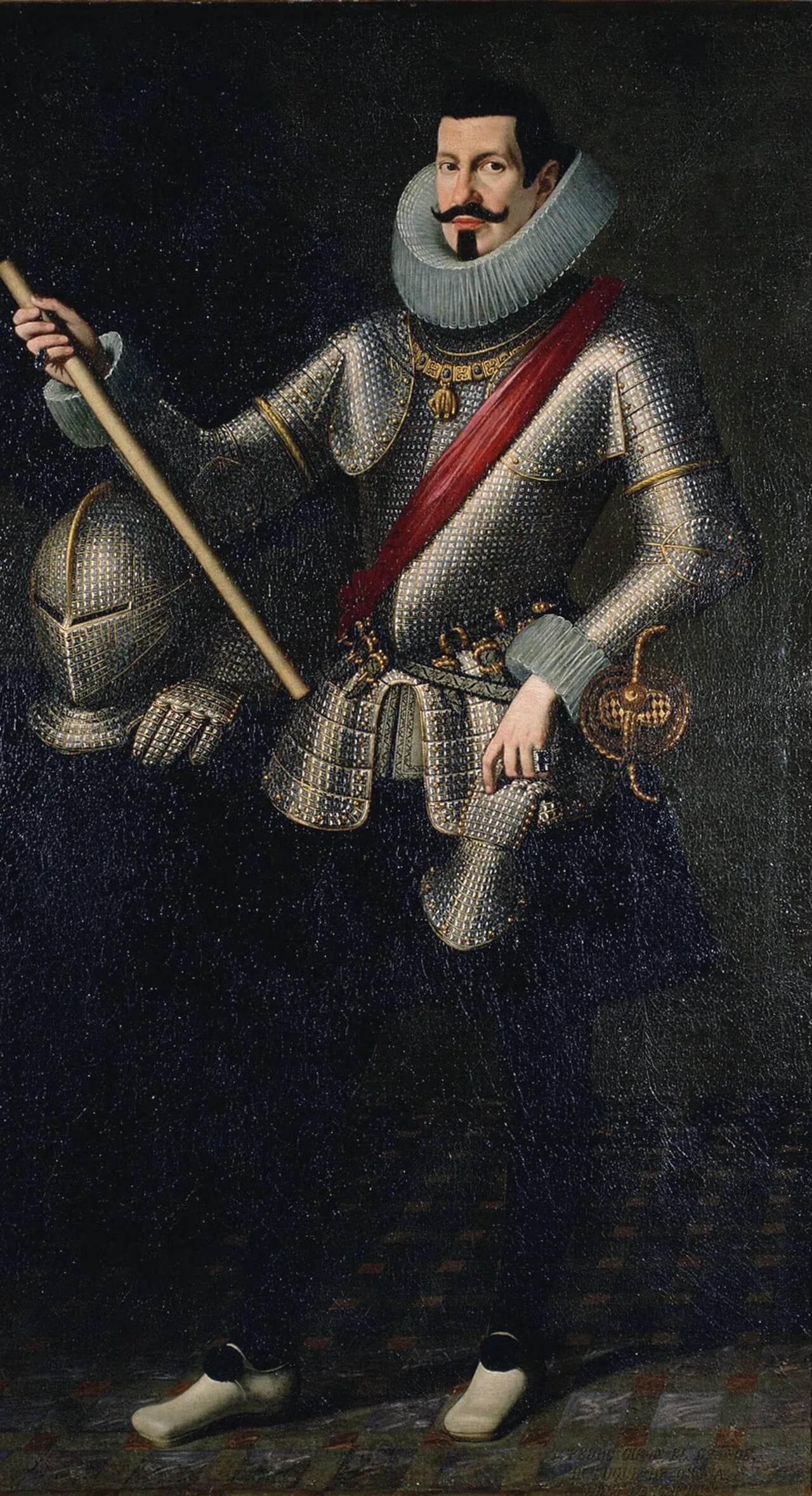 Porträt von Pedro Téllez-Girón, 3rd Duke of Osuna (1574–1624) – Gedenkseite