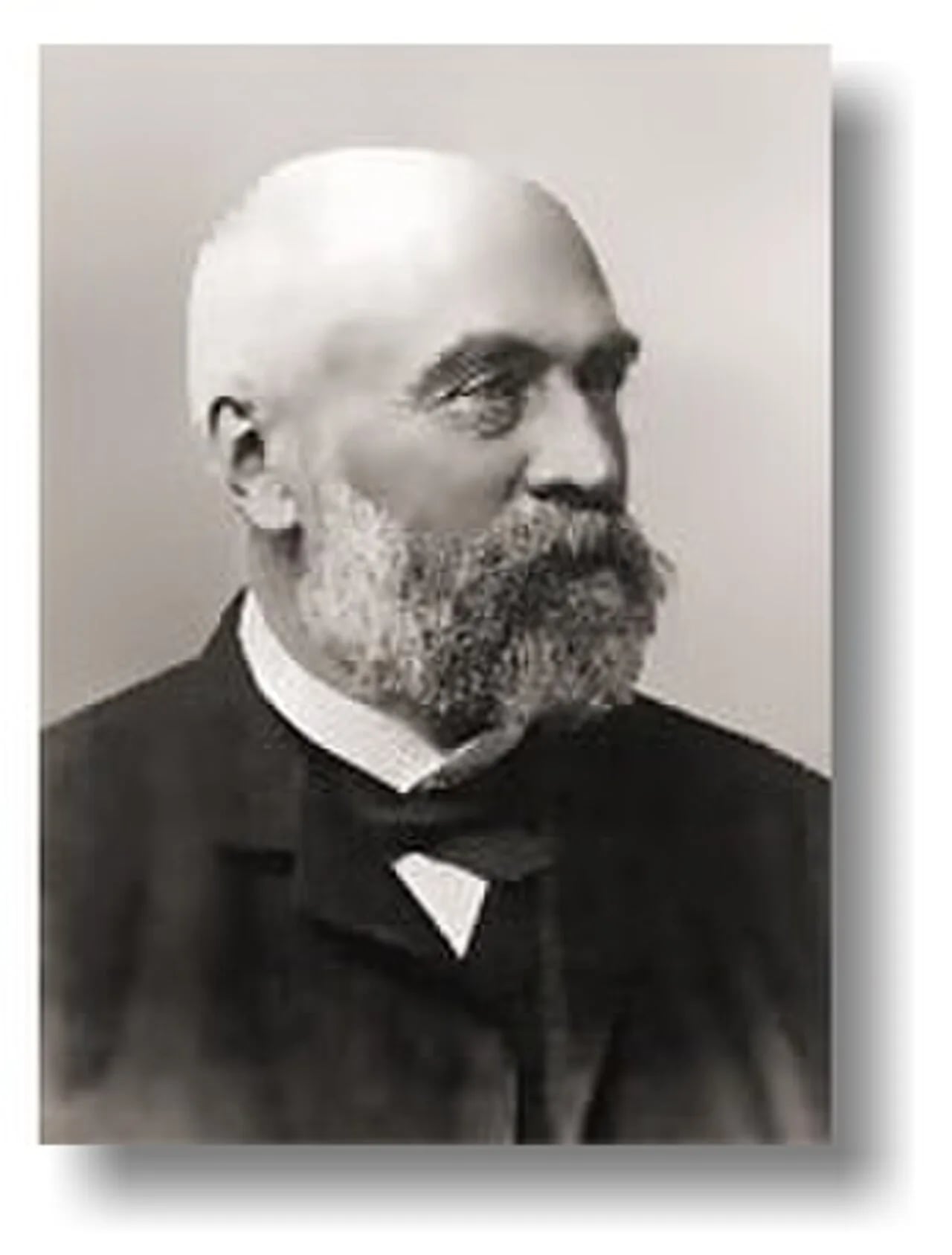 Porträt von Paul Alfred Stübel (1827–1895) – Gedenkseite