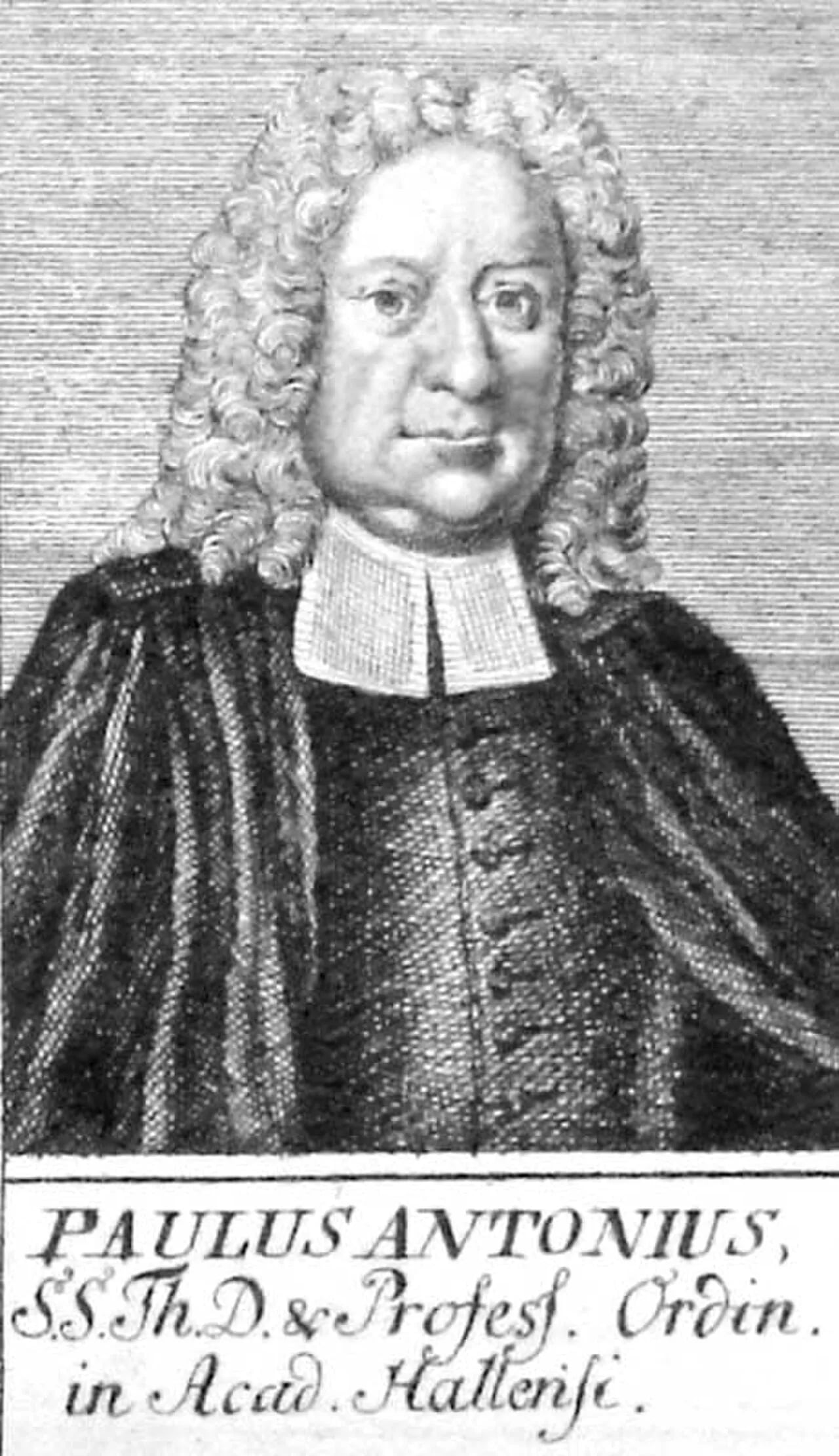 Porträt von Paul Anton (1661–1730) – Gedenkseite