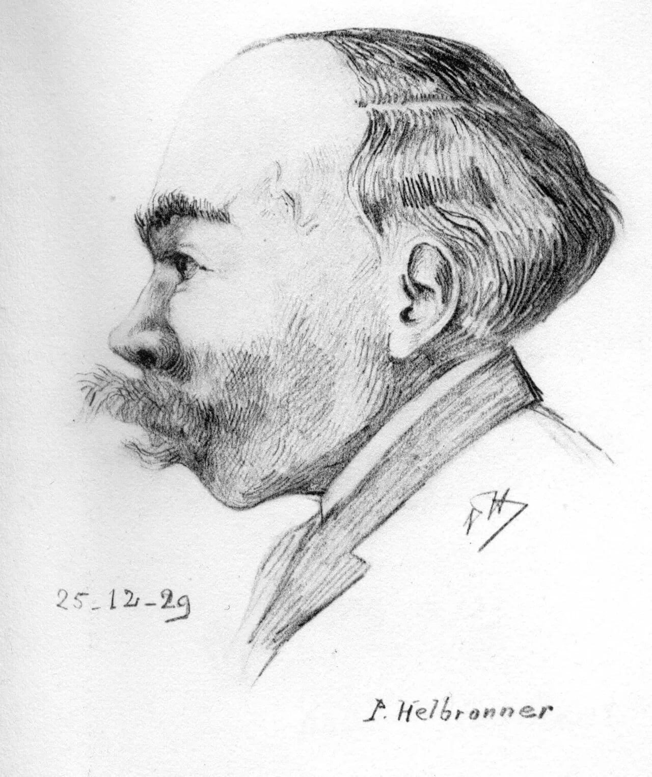 Porträt von Paul Helbronner (1871–1938) – Gedenkseite