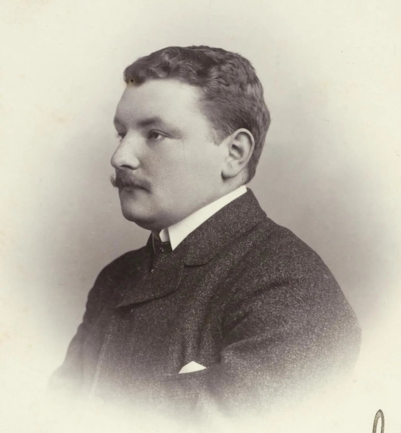 Porträt von Willem Johan Jacob Cornelis Bijleveld (1878–1952) – Gedenkseite