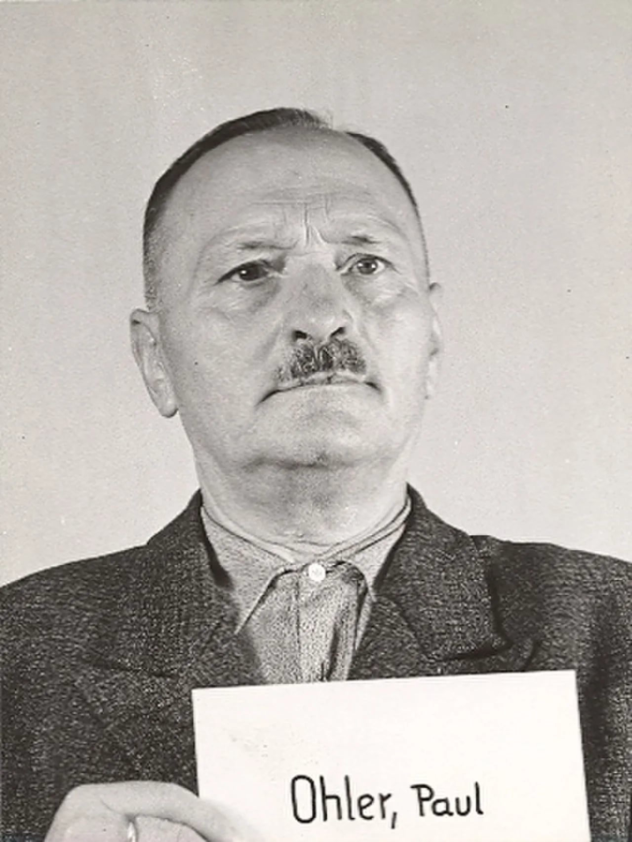 Portrait of Paul Ohler (1887–1968) – memorial page