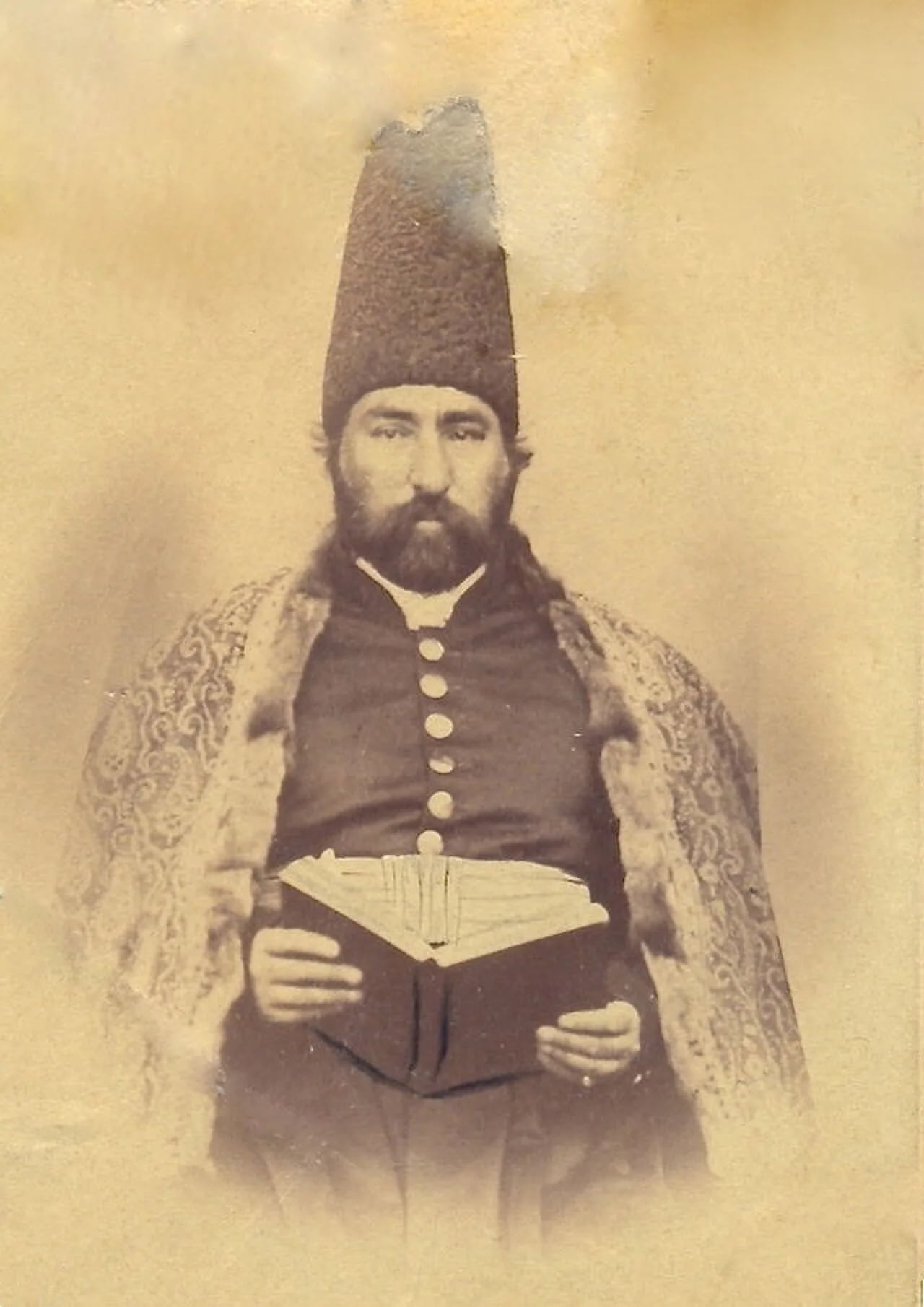 Porträt von Bahman Mirza Qajar (1810–1884) – Gedenkseite