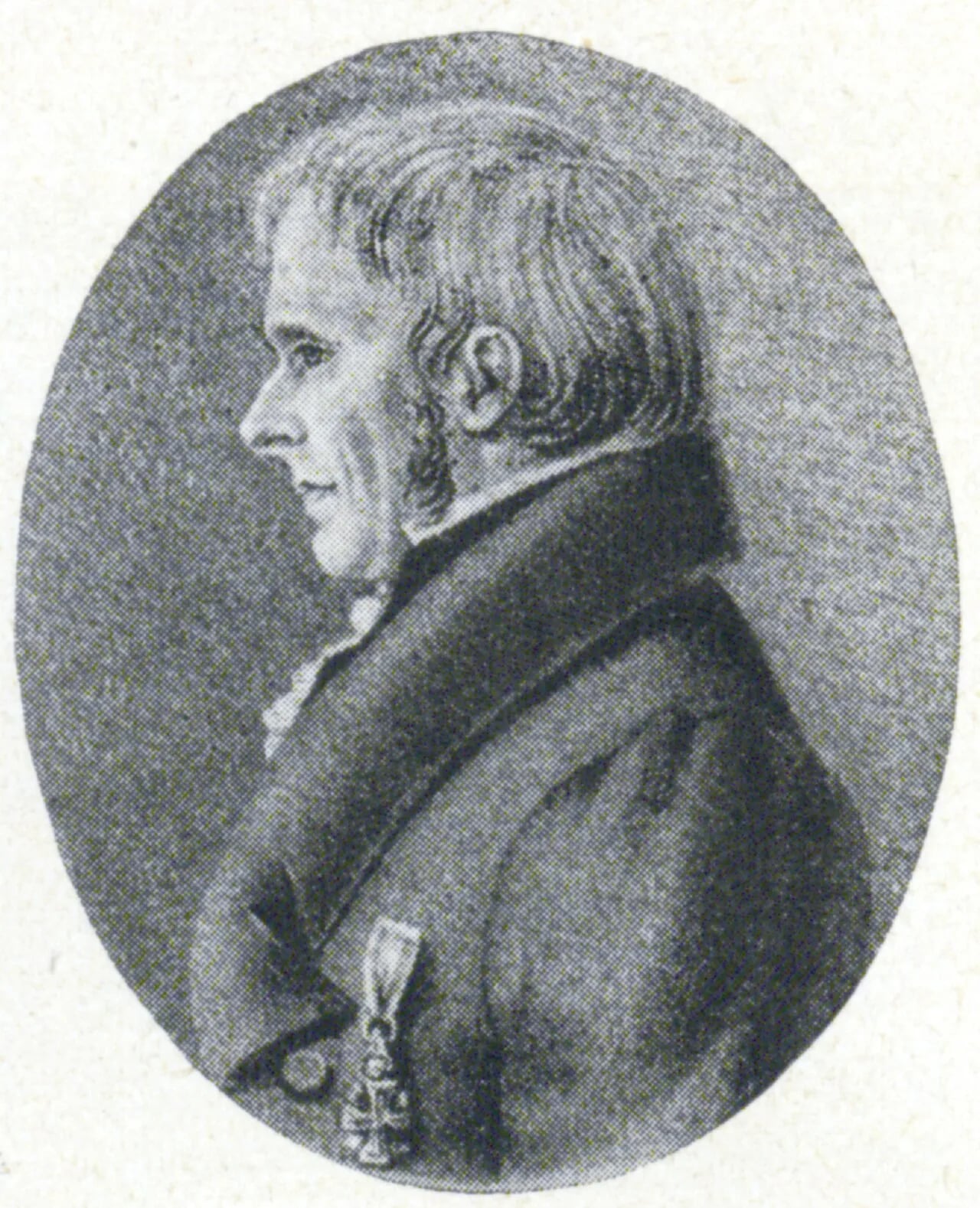 Porträt von Jap Peter Hansen (1767–1855) – Gedenkseite